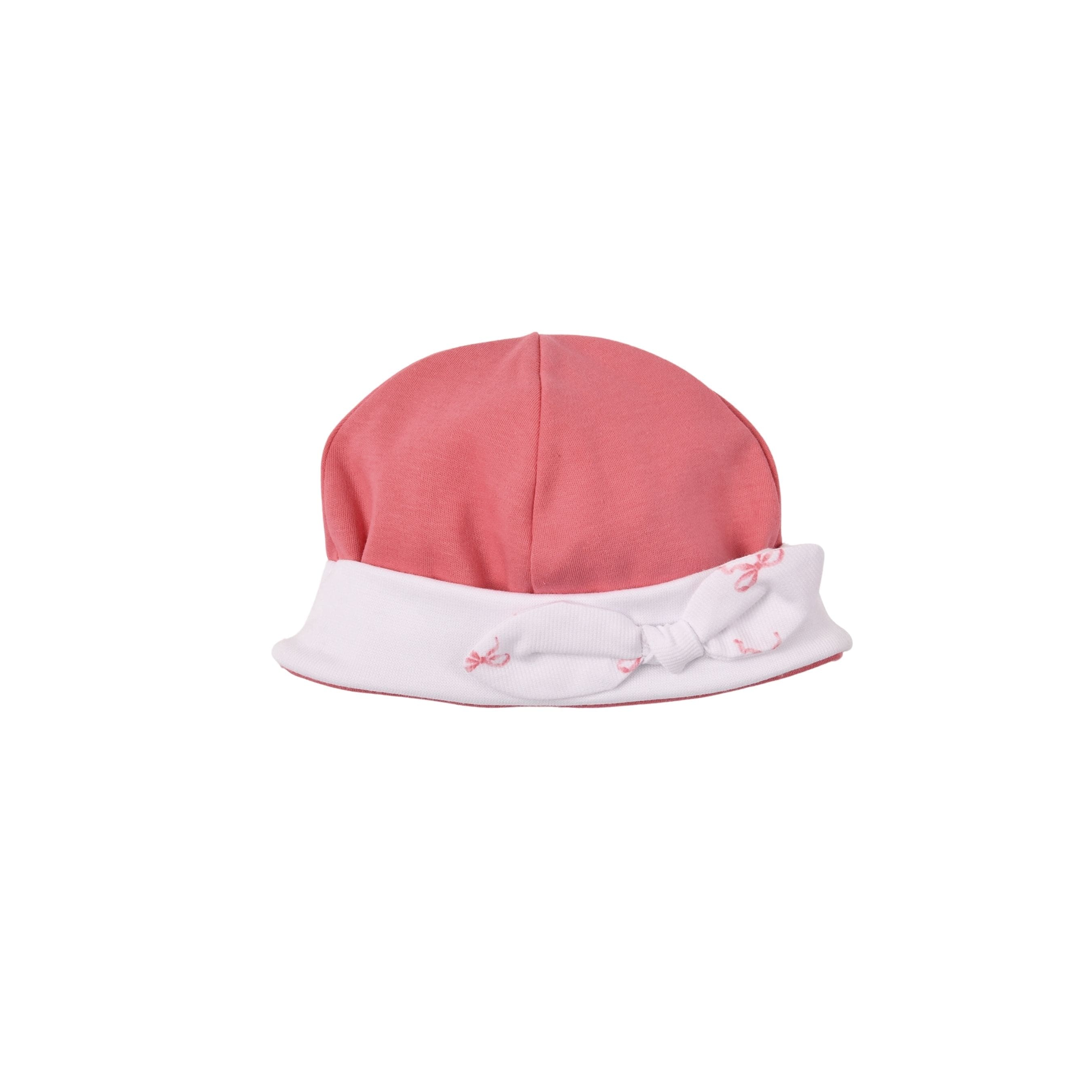 Eny | Baby Girls Pink Organic Cotton Hat