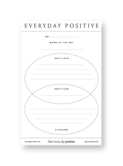 Everyday Positive Notepad
