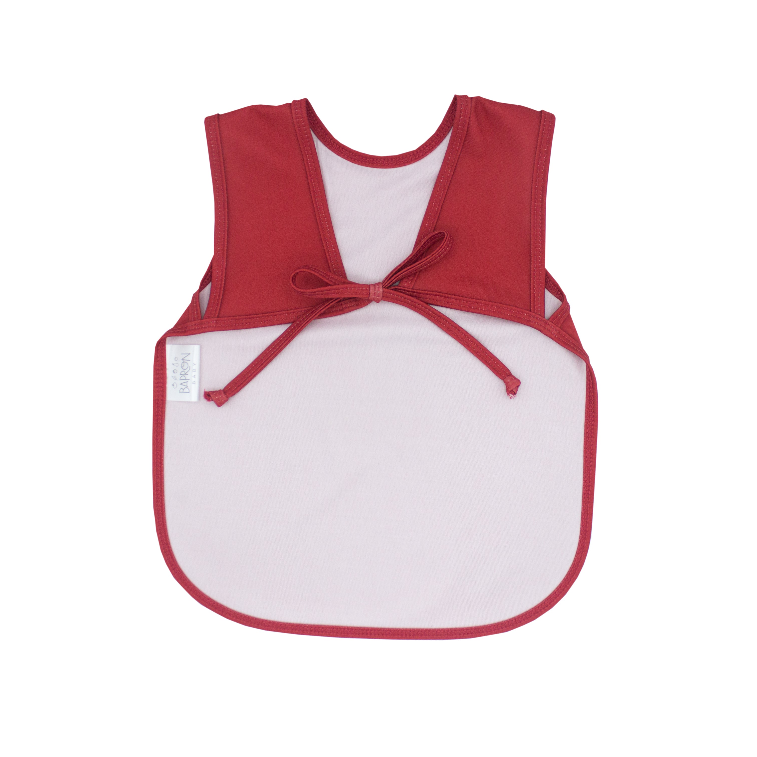 Solid Cranberry Minimalist Bapron