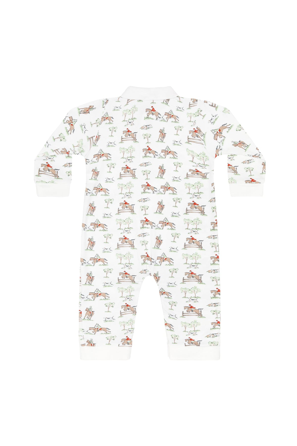 Equestrian Chase Romper Ls