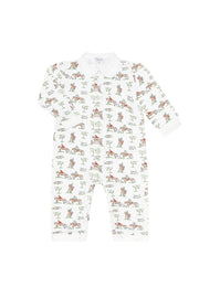 Equestrian Chase Romper Ls