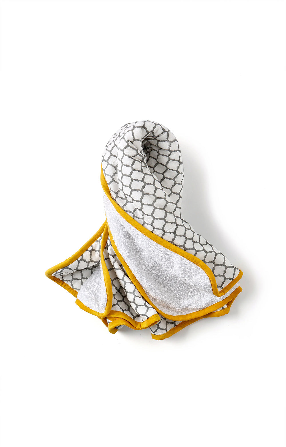 New Baby Gift Set - Yellow Mustard and Grey