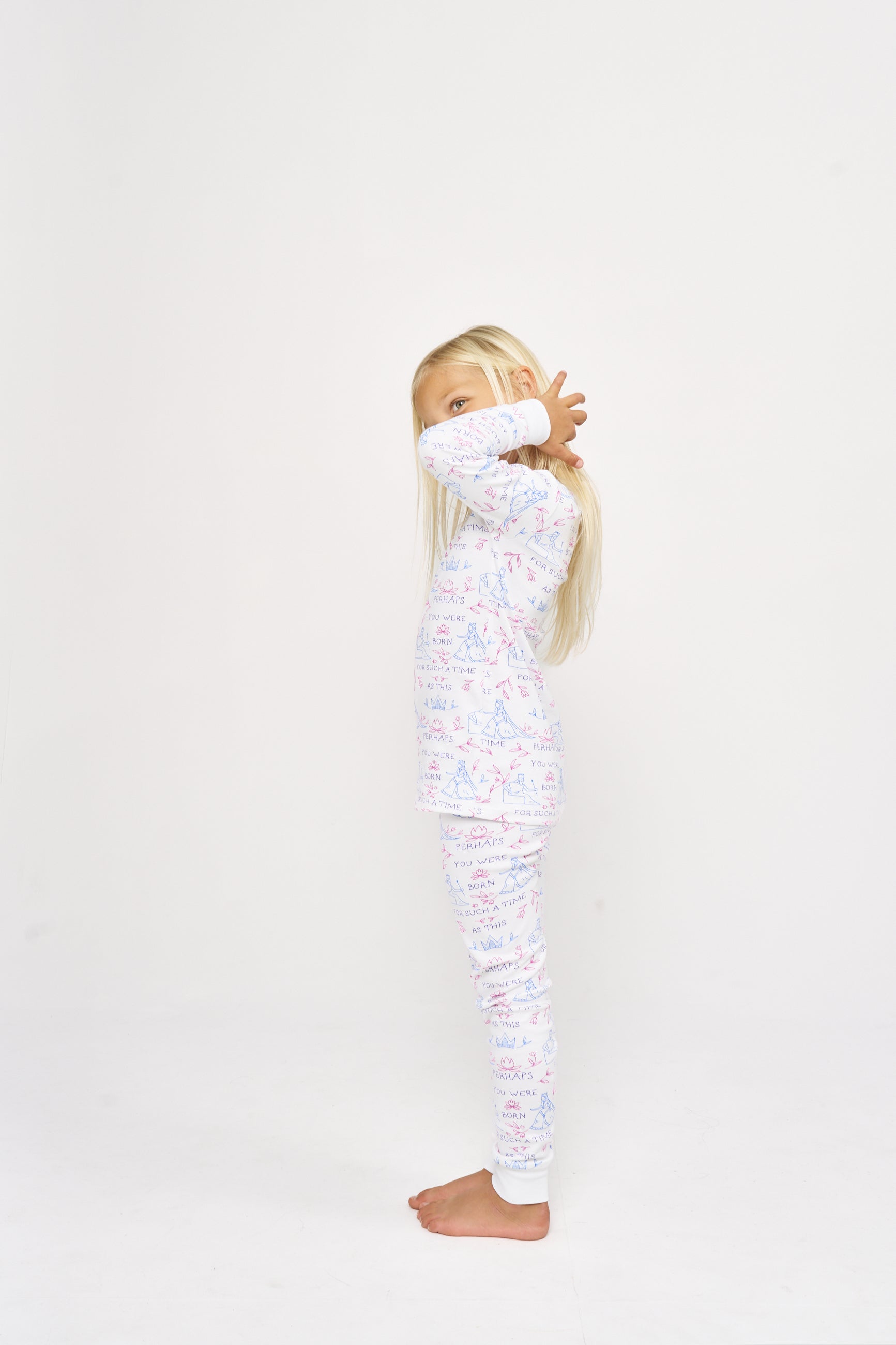 Queen Esther Pj Long Sleeve Set Cotton