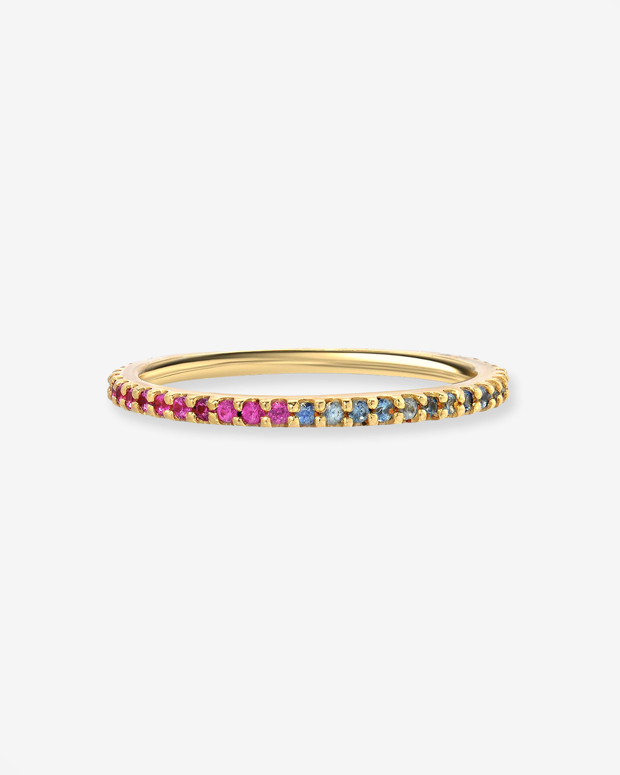 Eternity Split Birthstones Band