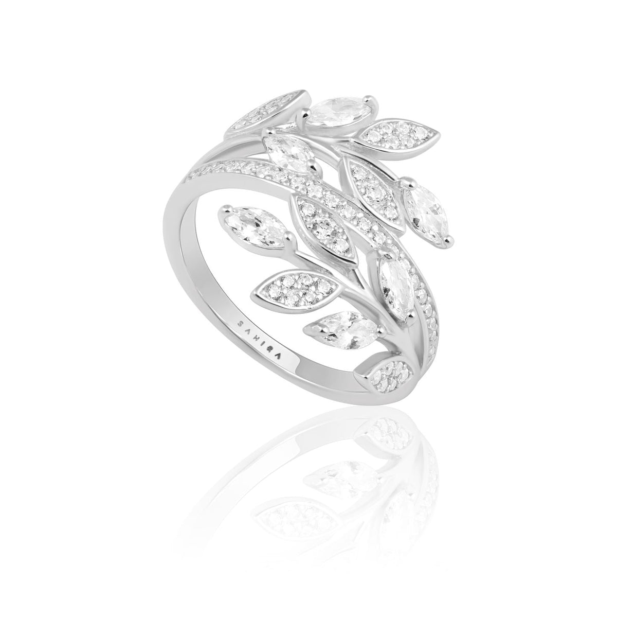 Eve Cz Wrap Ring