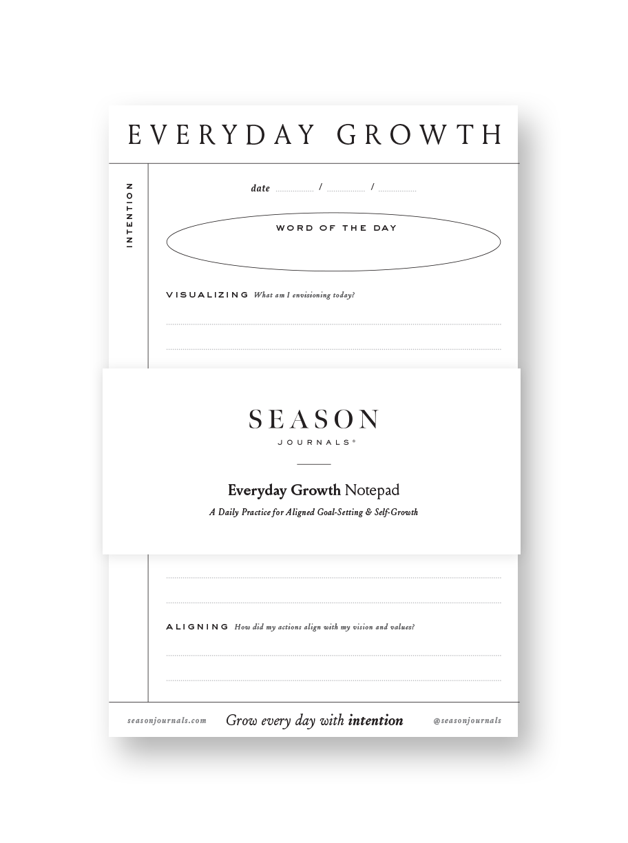 Everyday Growth Notepad