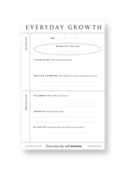 Everyday Growth Notepad