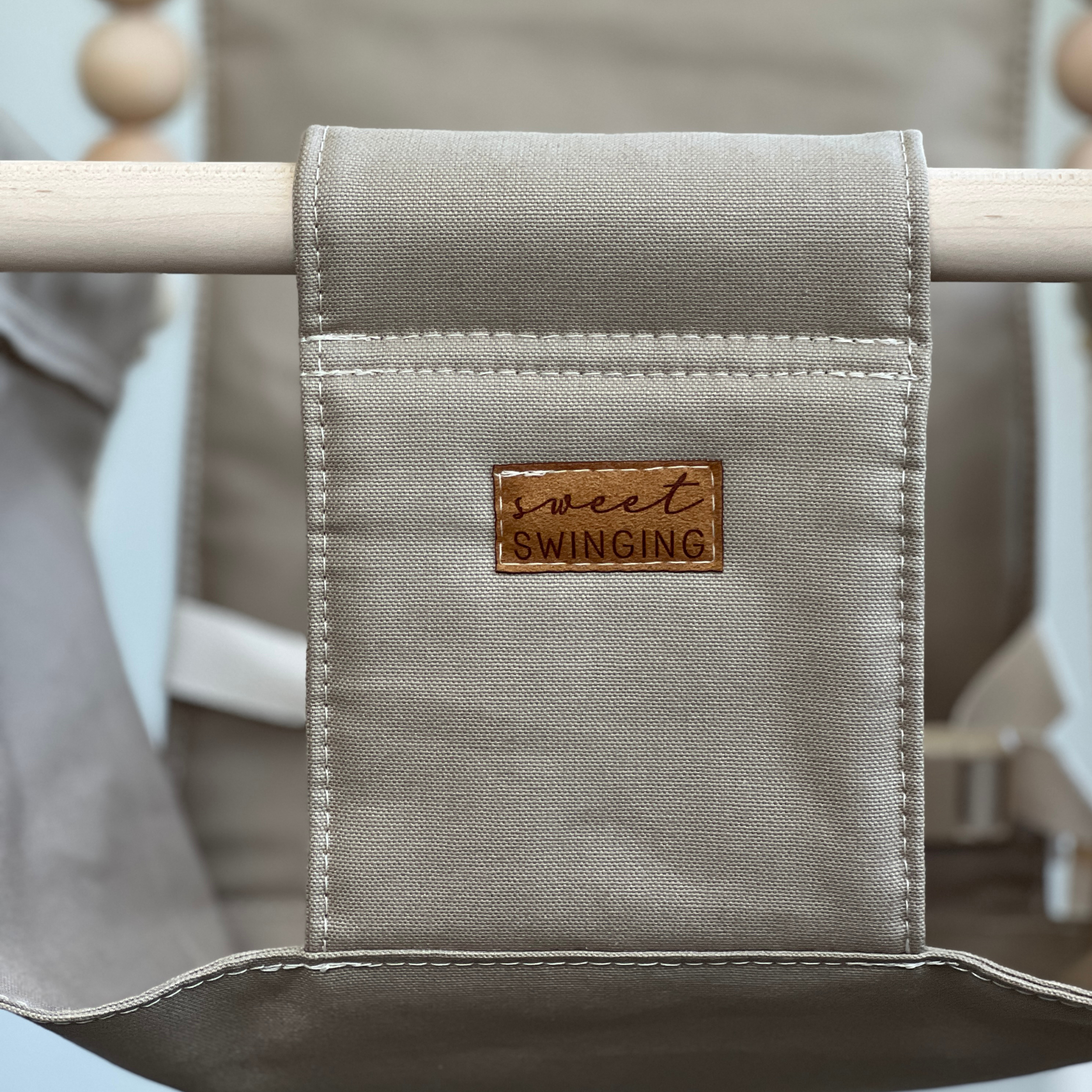 Organic Cotton Indoor High Back Swing Sand