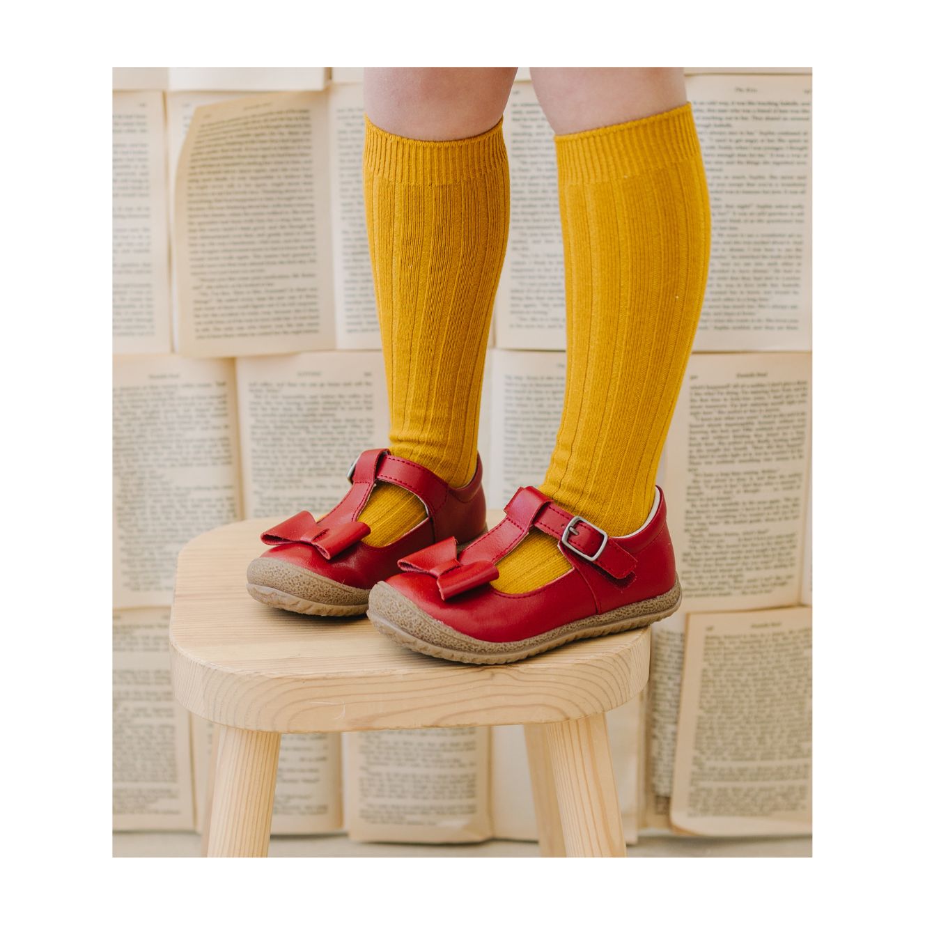 Emma Classic Bow T-strap Mary Jane