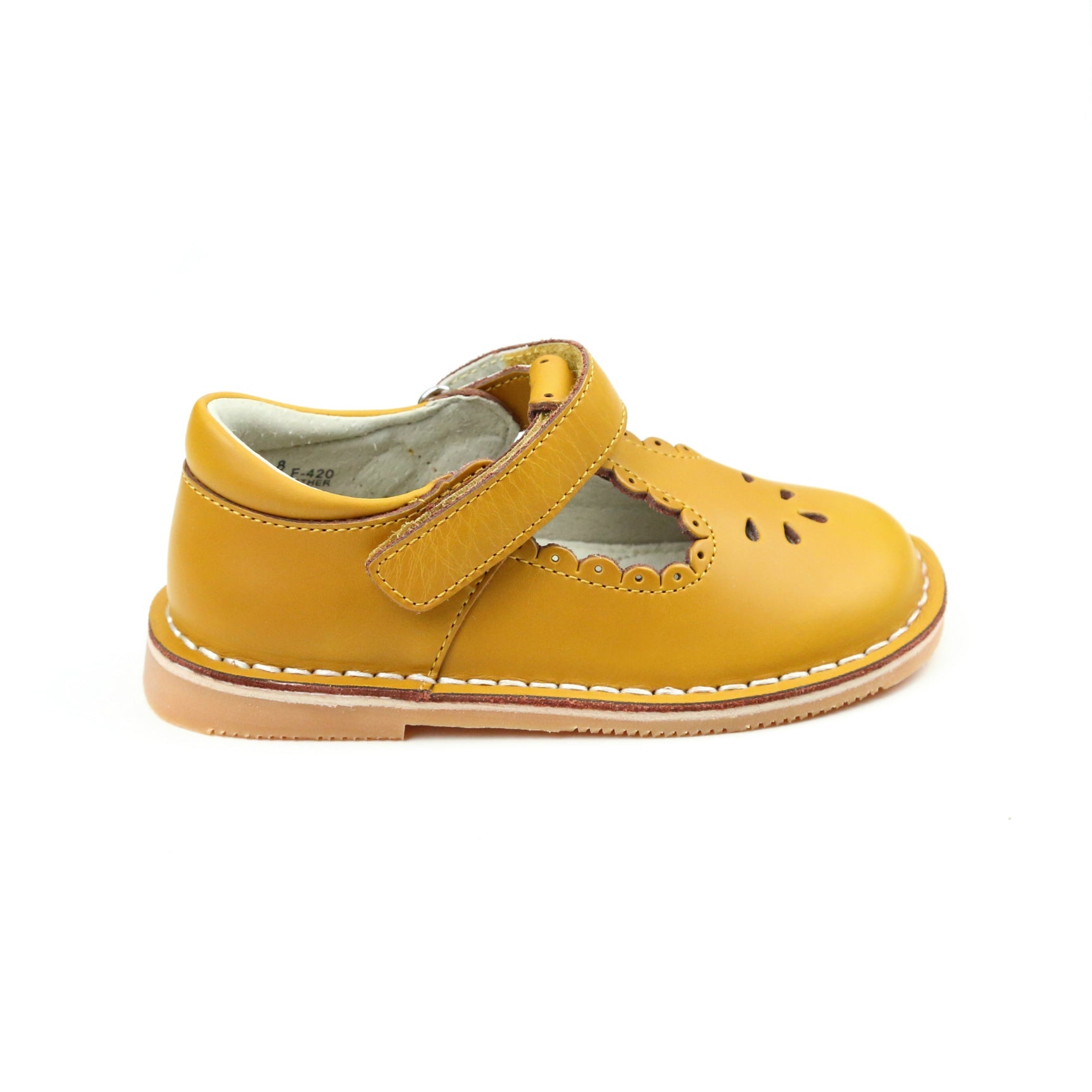Angie Scalloped T-strap Mary Jane