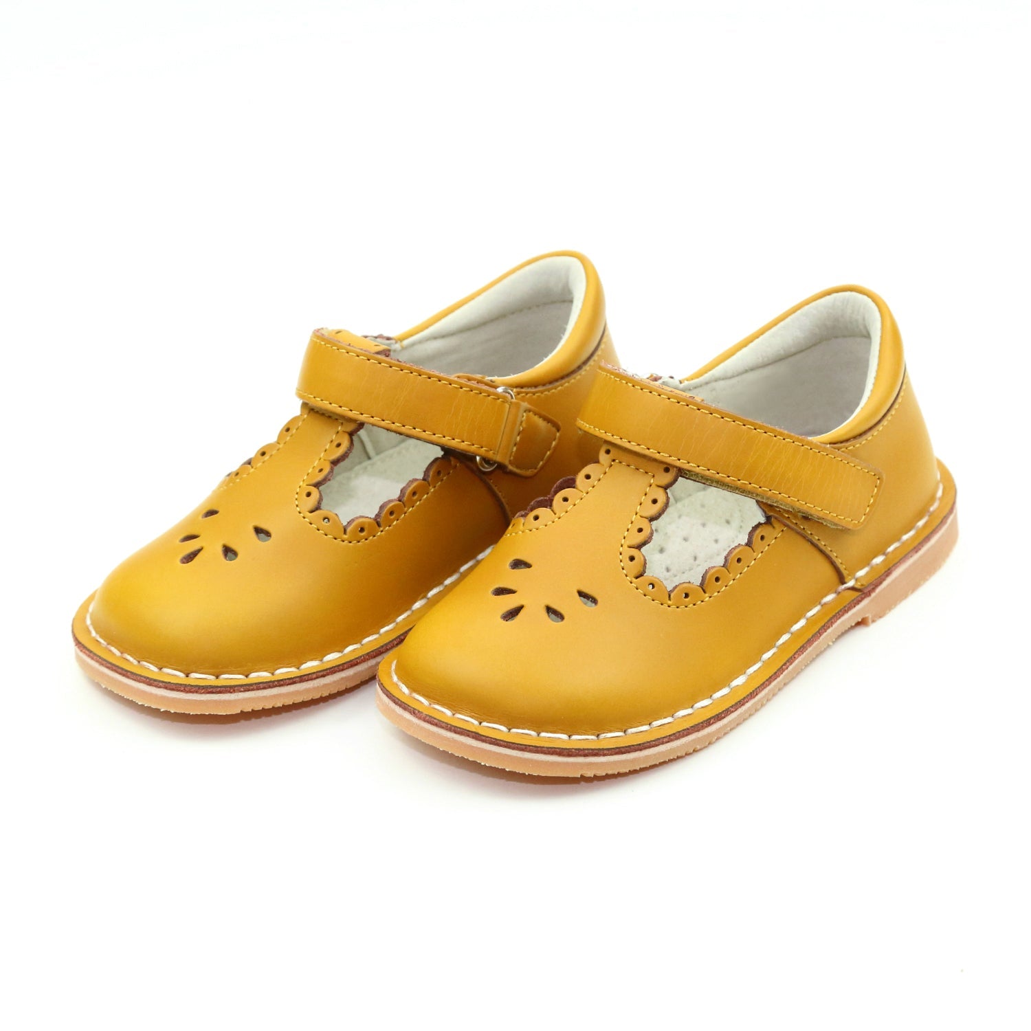 Angie Scalloped T-strap Mary Jane