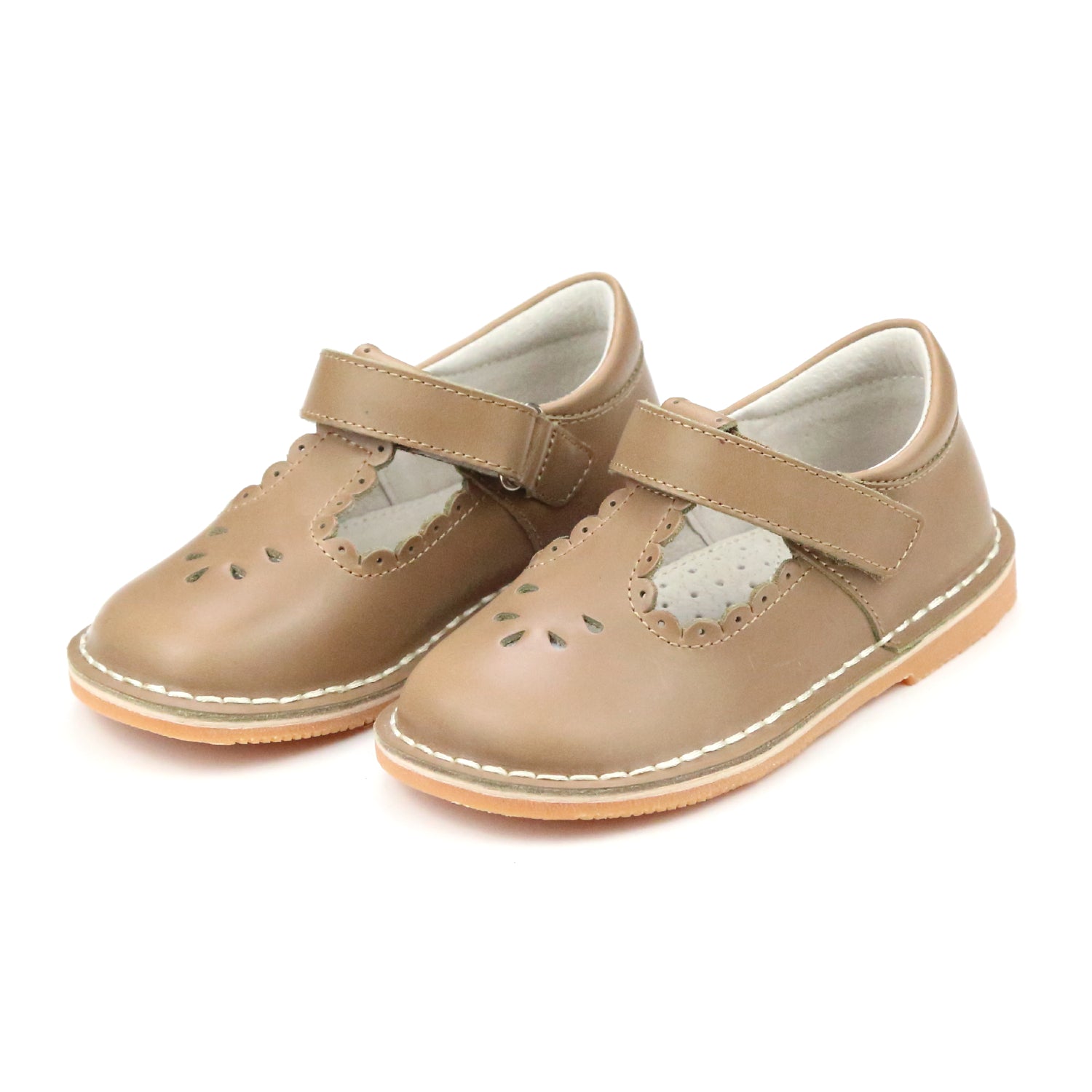 Angie Scalloped T-strap Mary Jane