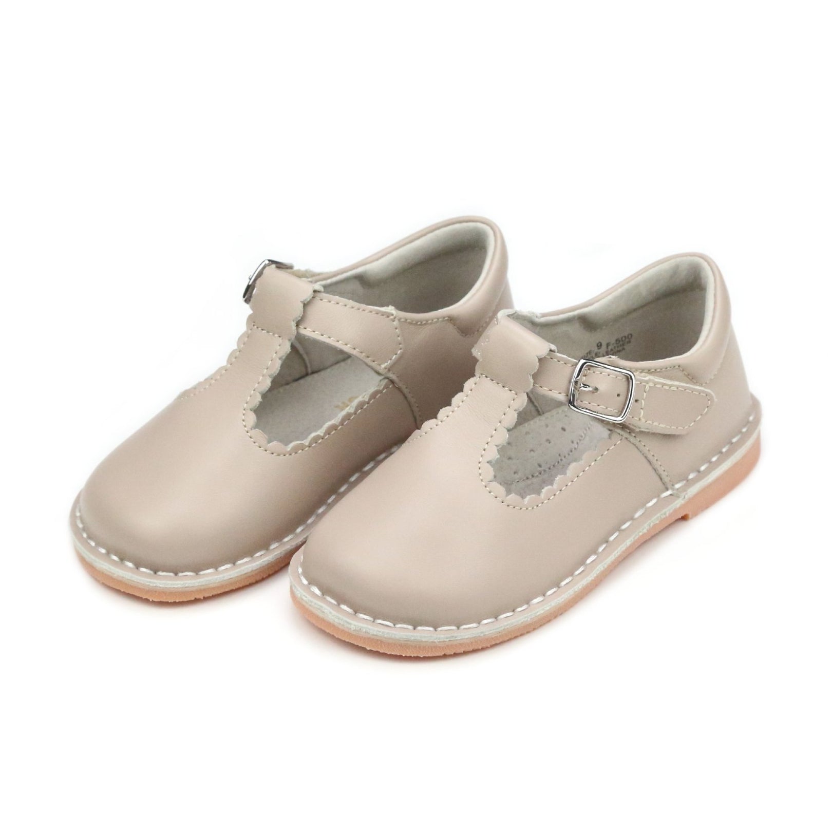 Selina Scalloped T-strap Mary Jane