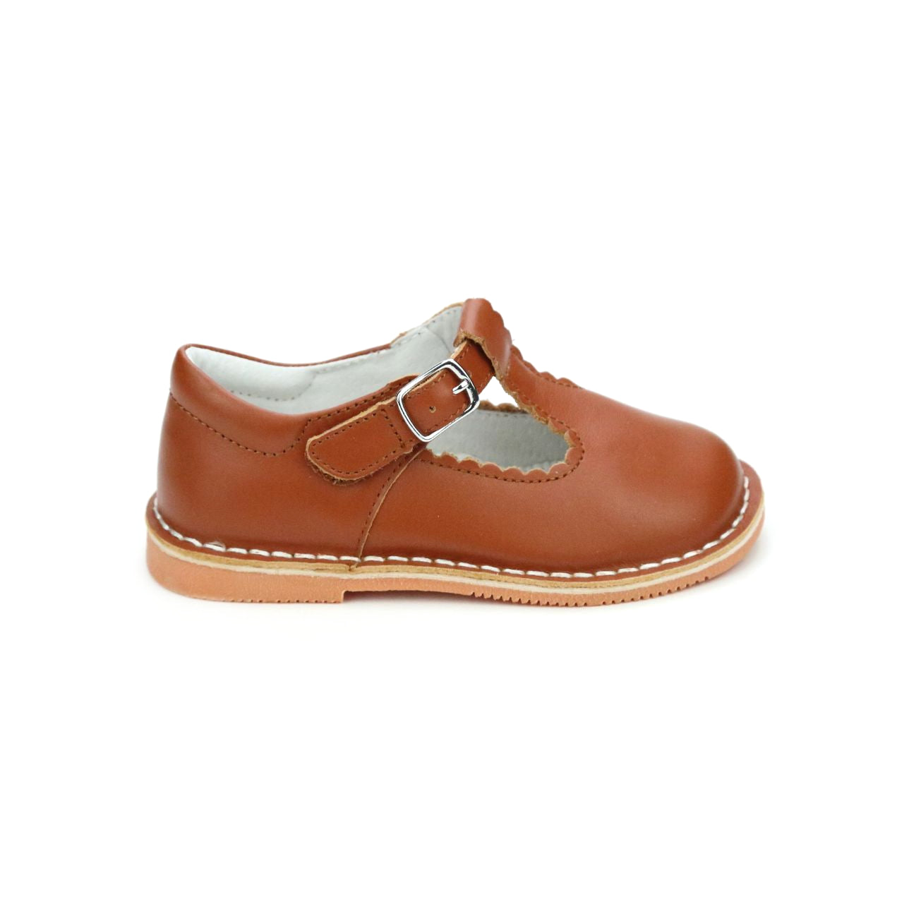 Selina Scalloped T-strap Mary Jane