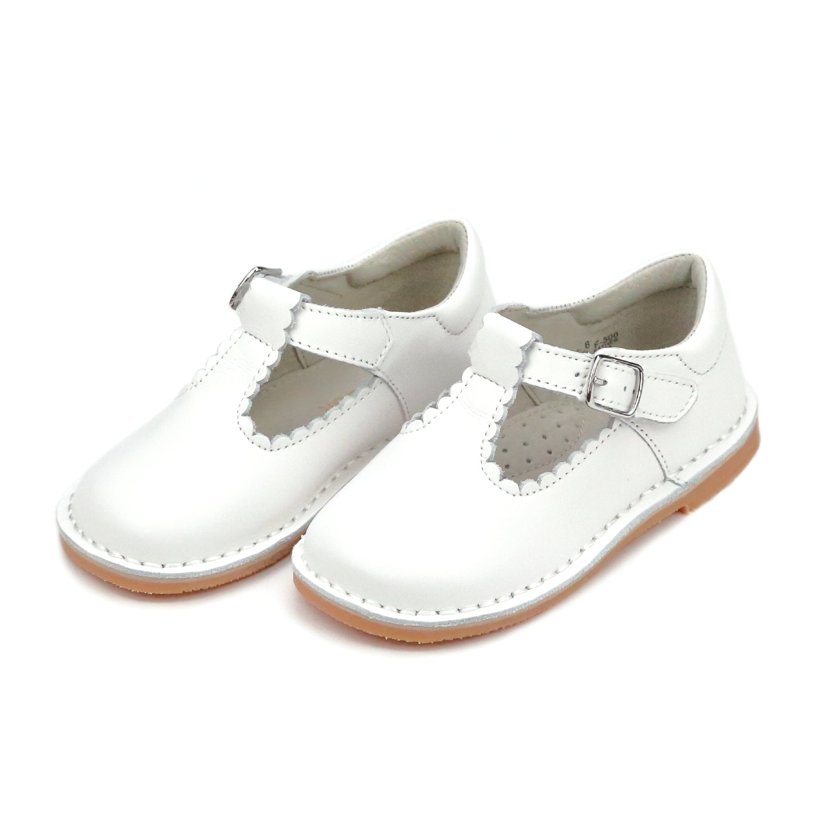 Selina Scalloped T-strap Mary Jane
