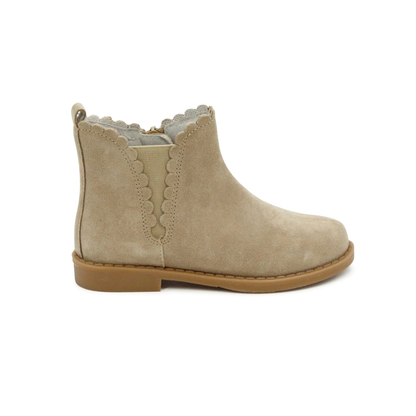 Nicola Scalloped Chelsea Boot