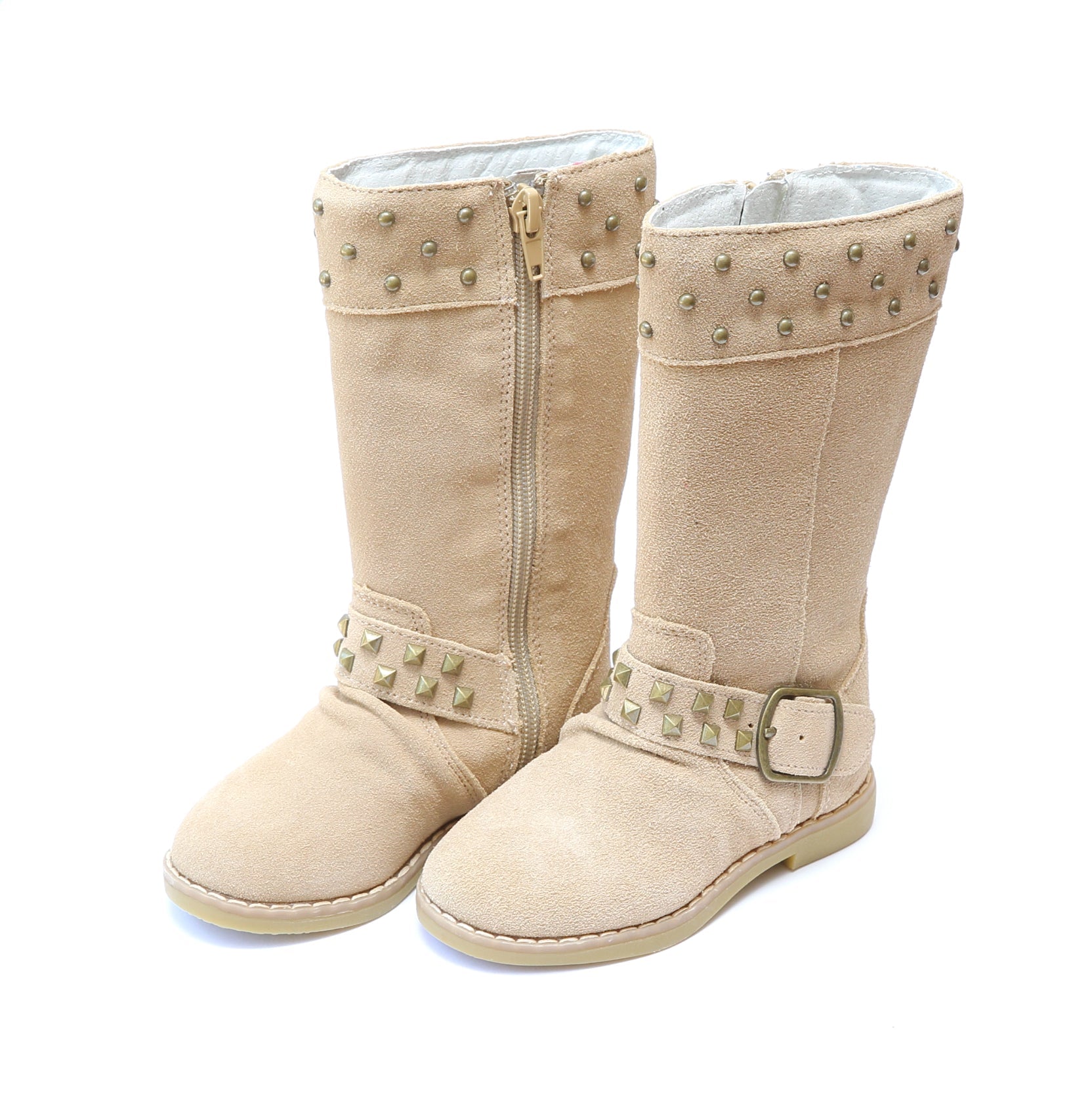 Final Sale: Carly Tall Studded Suede Boot