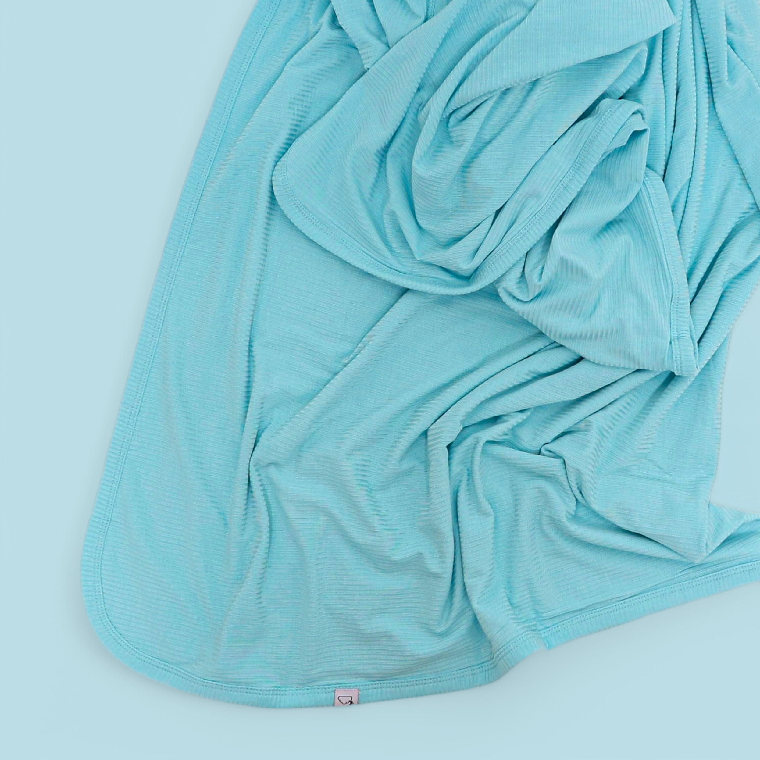 Capri Blue Rib Dream Blanket