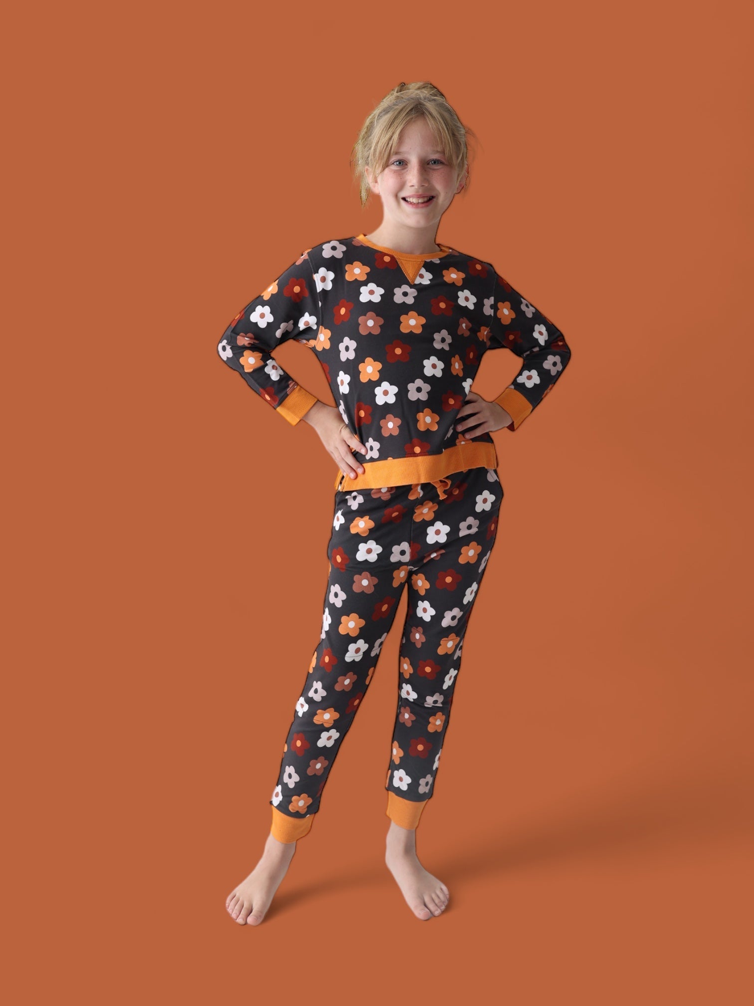 Neutral Daisies Dream Jogger