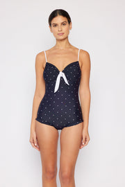F1824-black White Dot