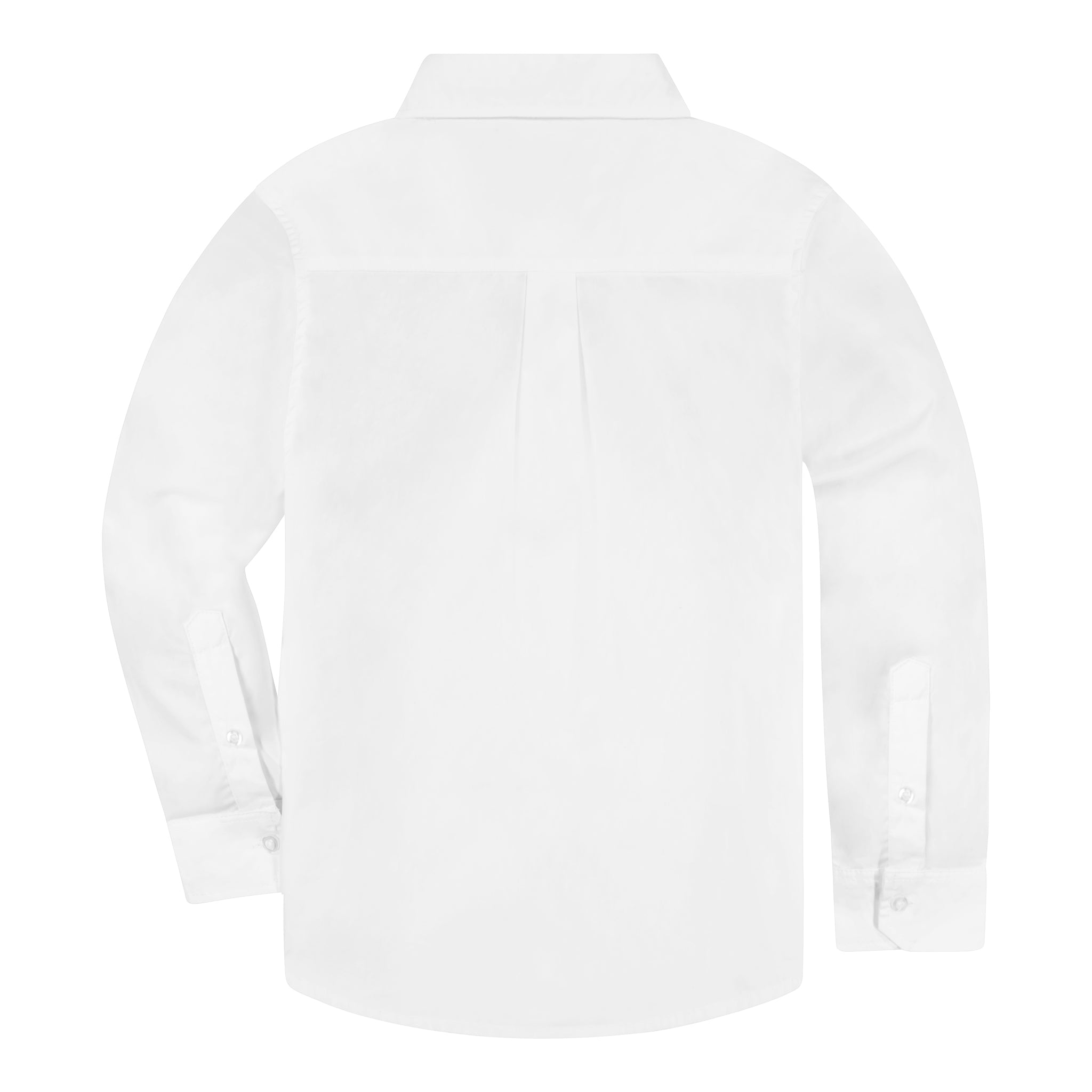 White Poplin Button-down