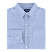Infant Boy Blue Chambray Button-down Shirtzie®