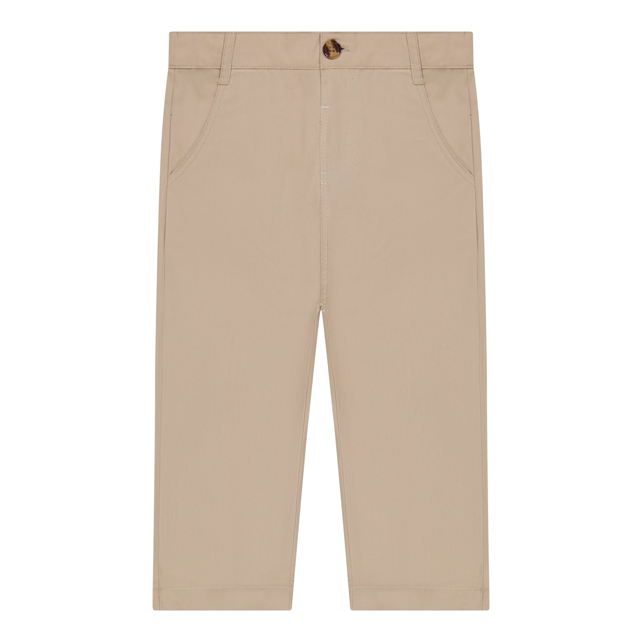 Infant Boy Khaki Twill Pants