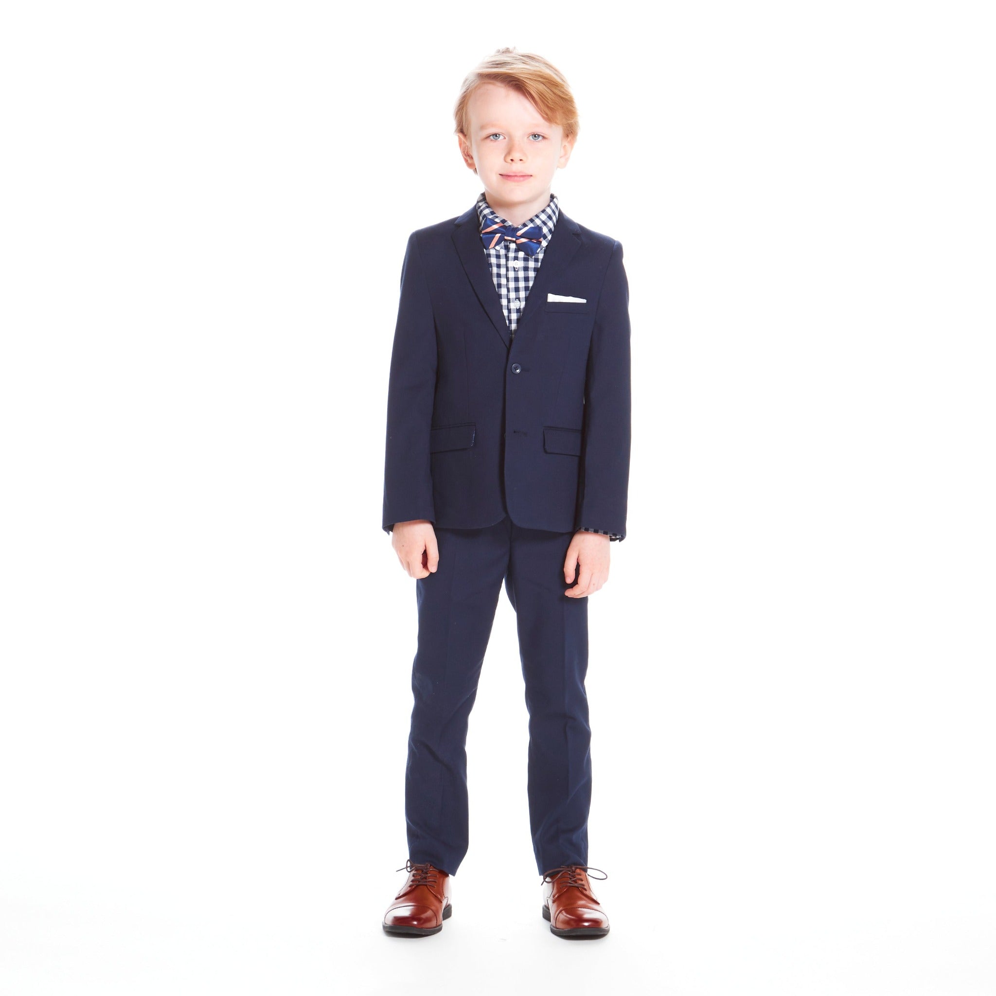 Navy Stretch Suit With Comfy-flex Technology®