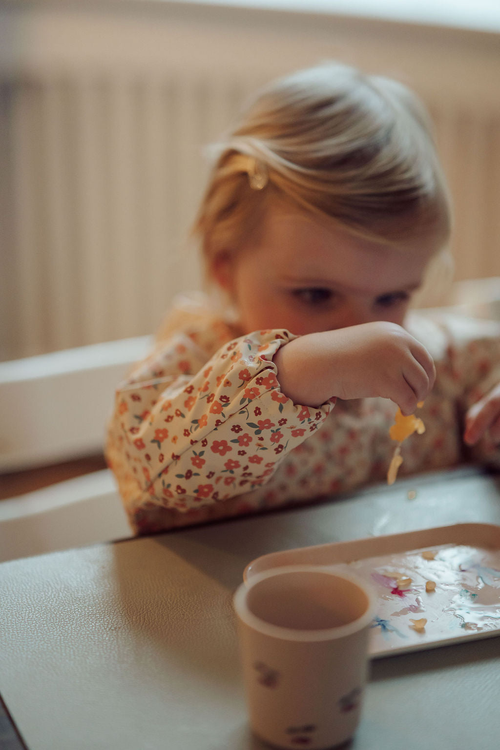 Smock Bib | Sunset Meadow