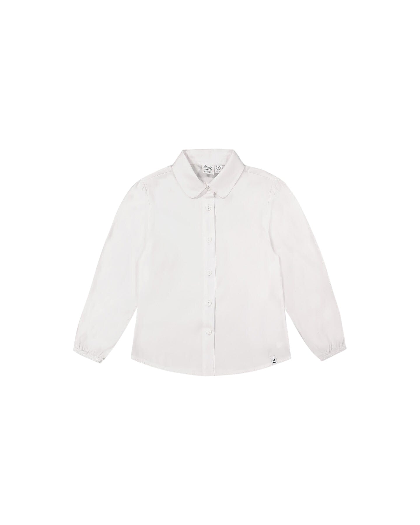 Long Sleeve Flowing Shirt White