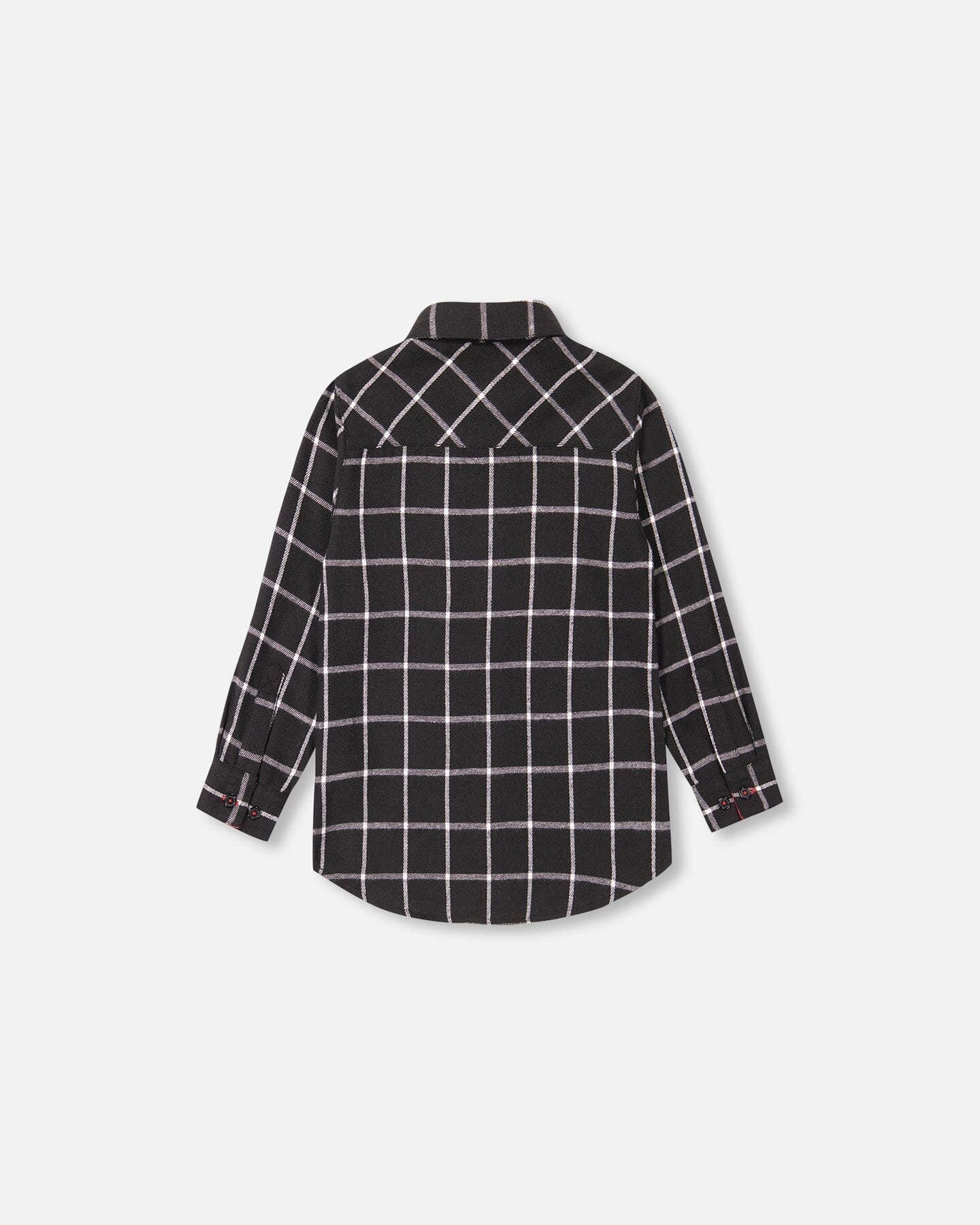 Flannel Shirt Black Plaid