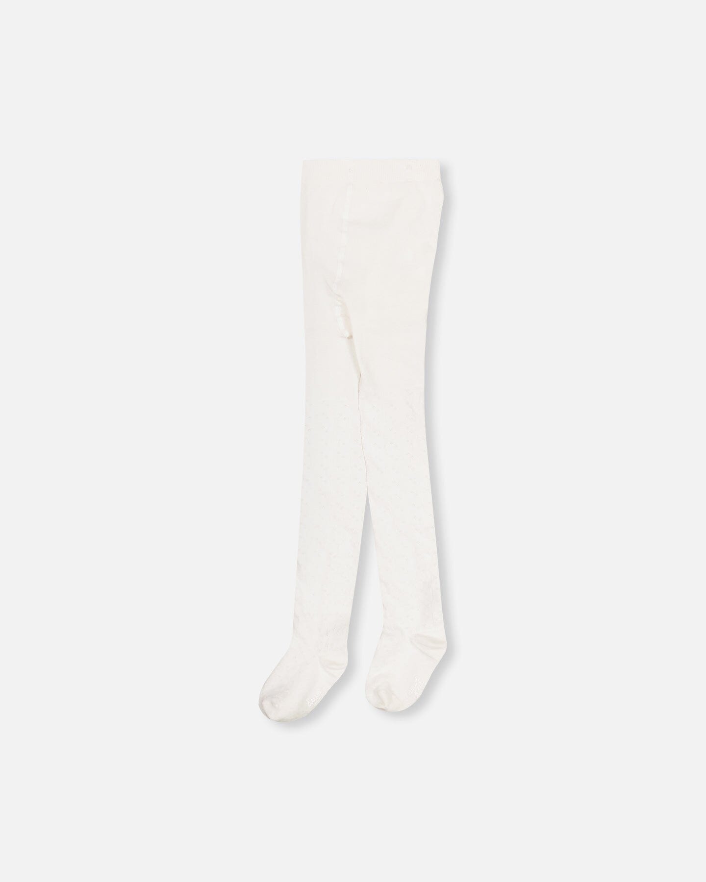 Baby Cable Tights Off White