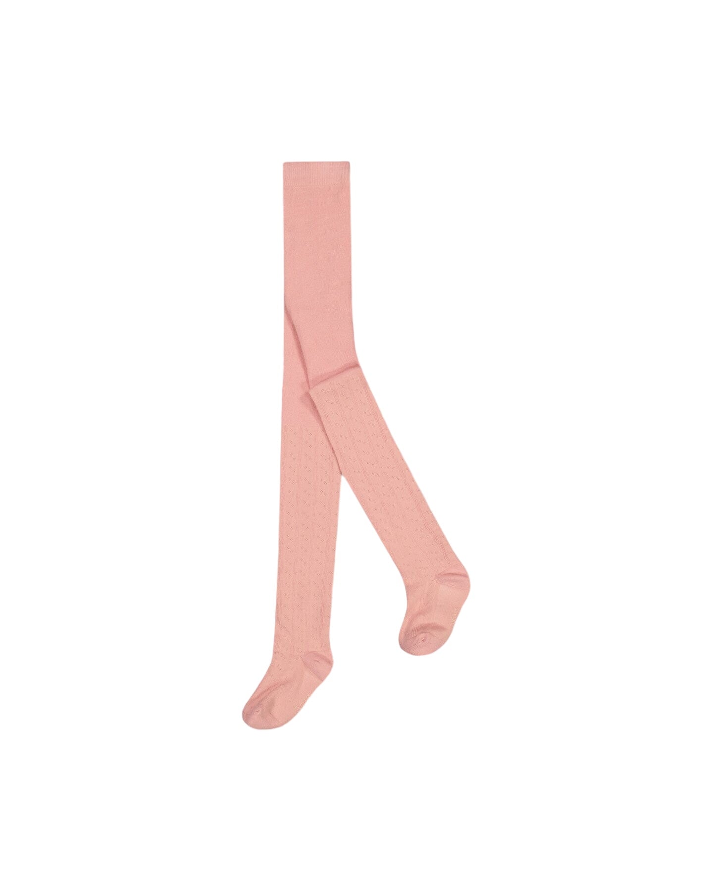 Baby Cable Tights Powder Pink