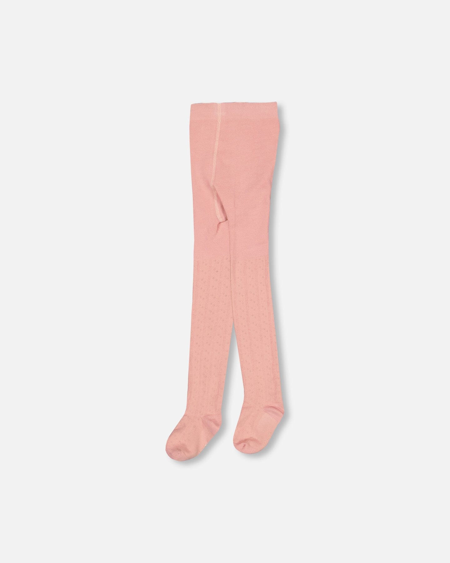 Baby Cable Tights Powder Pink