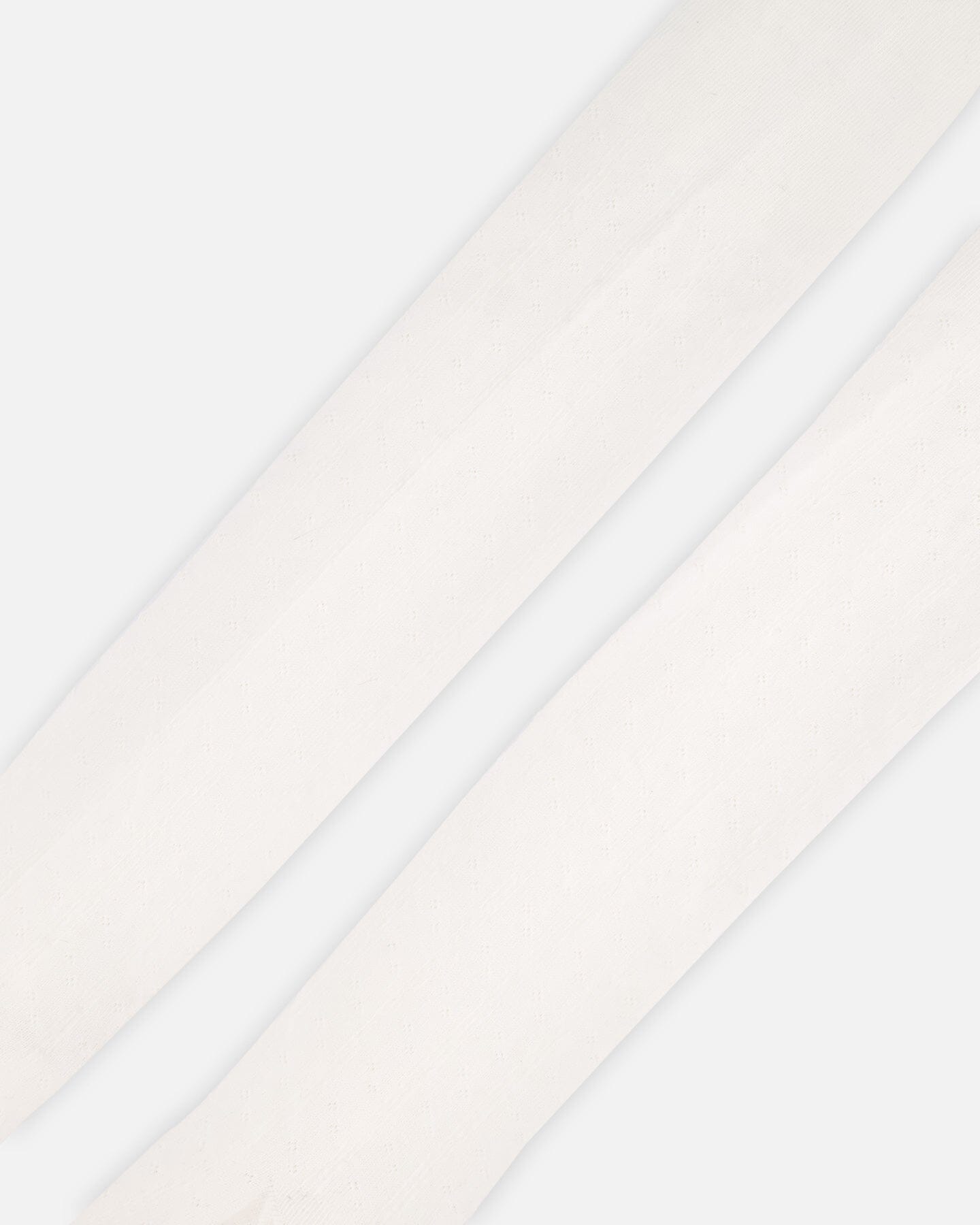 Cable Tights Off White