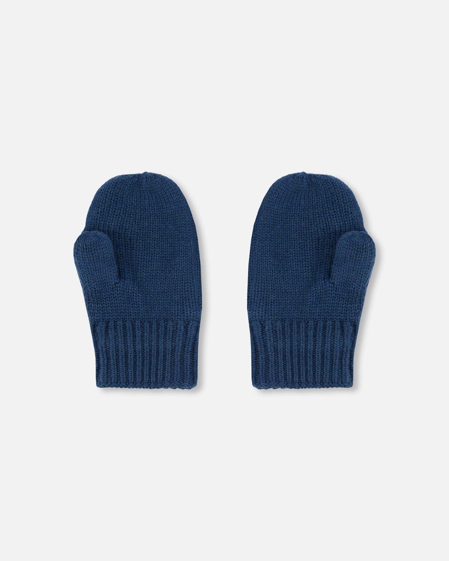 Knitted Mittens Navy