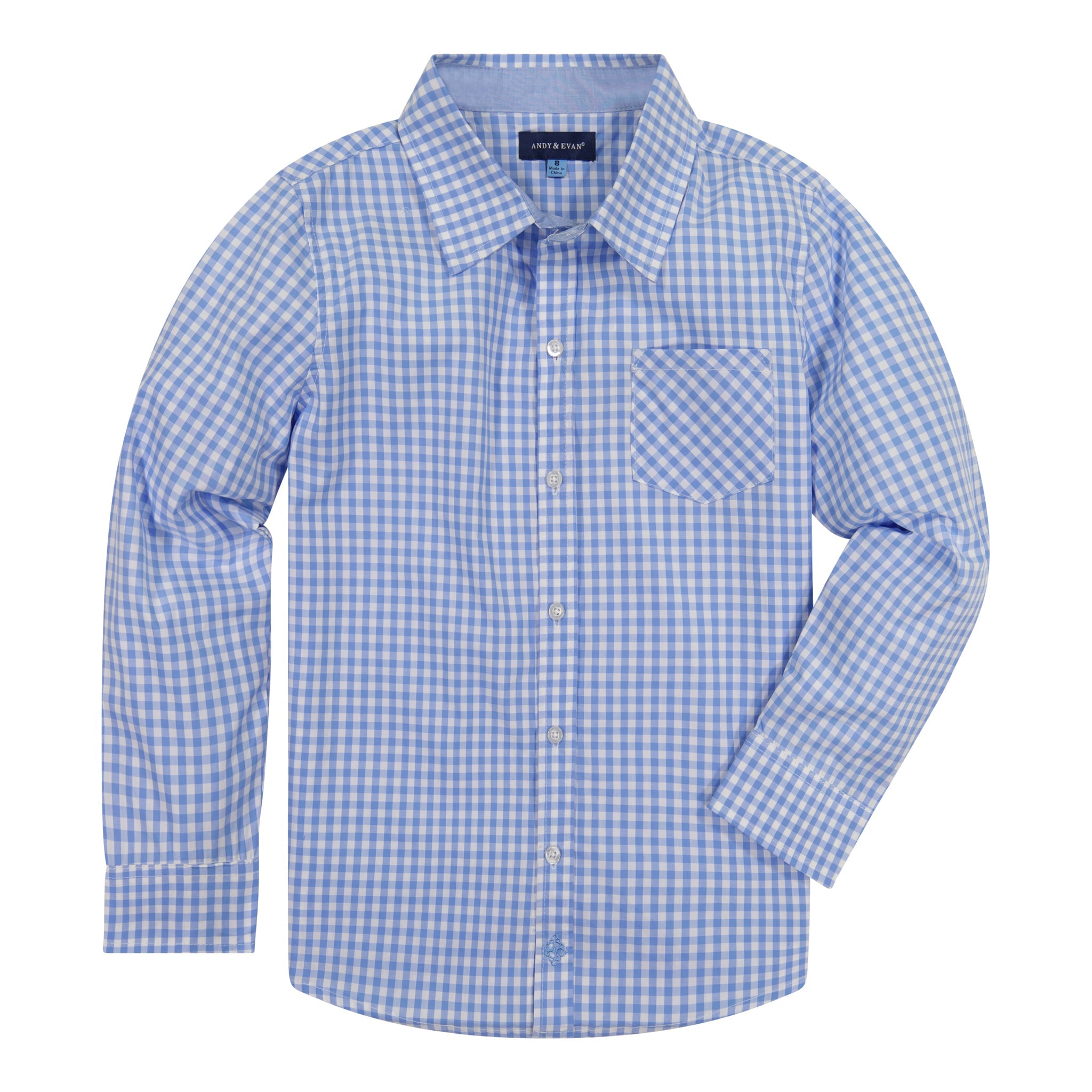 Boys Gingham Button Down