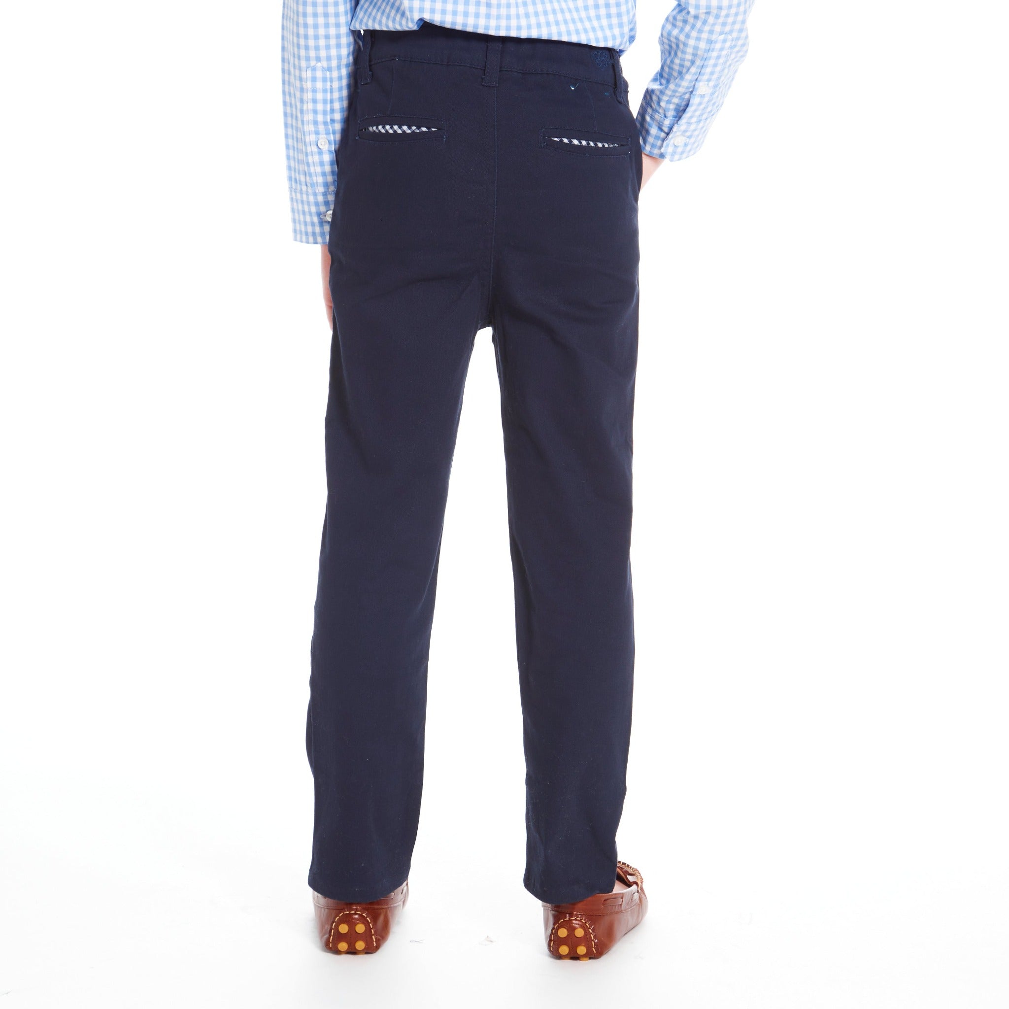 Navy Twill Pants