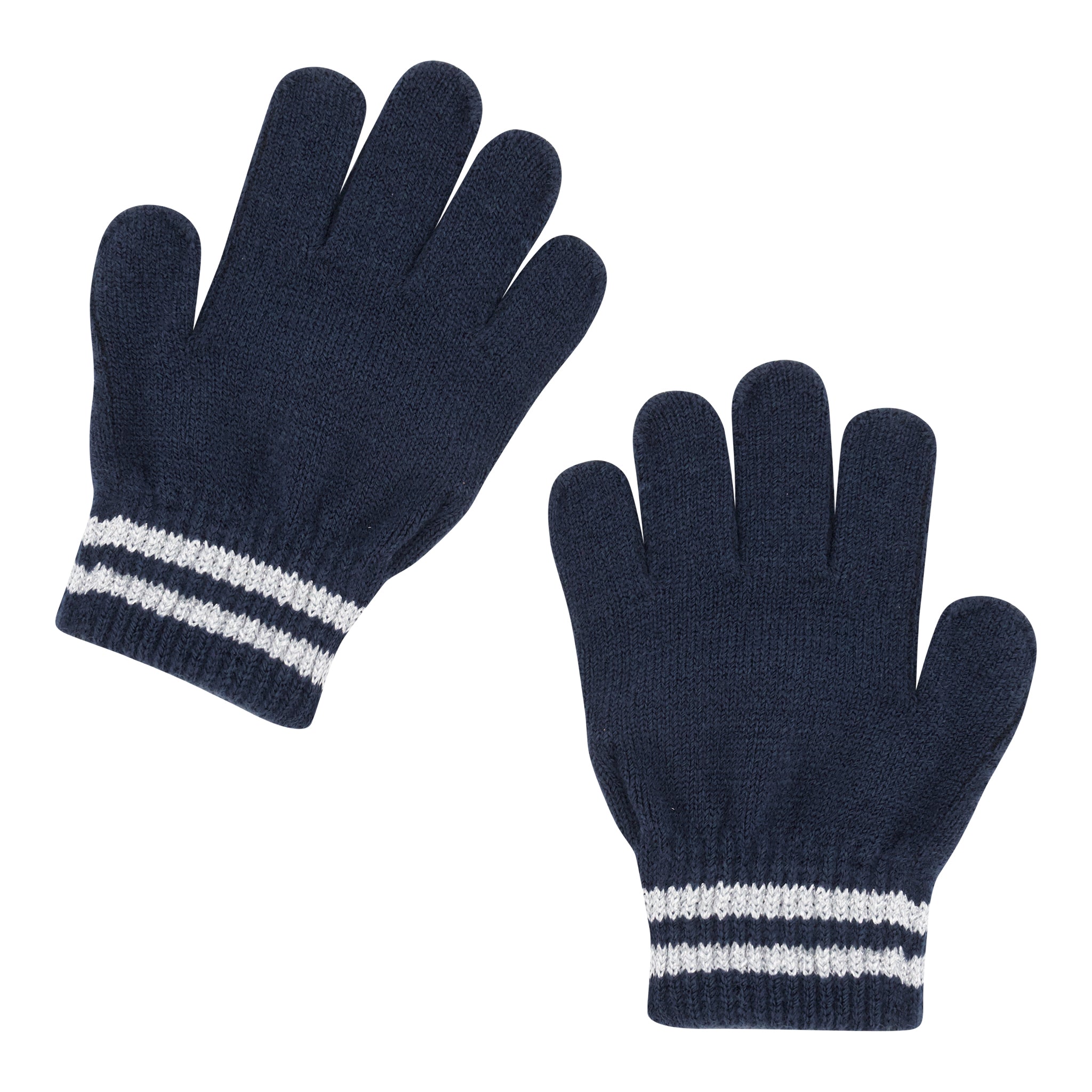 Navy Star Hat & Glove Set