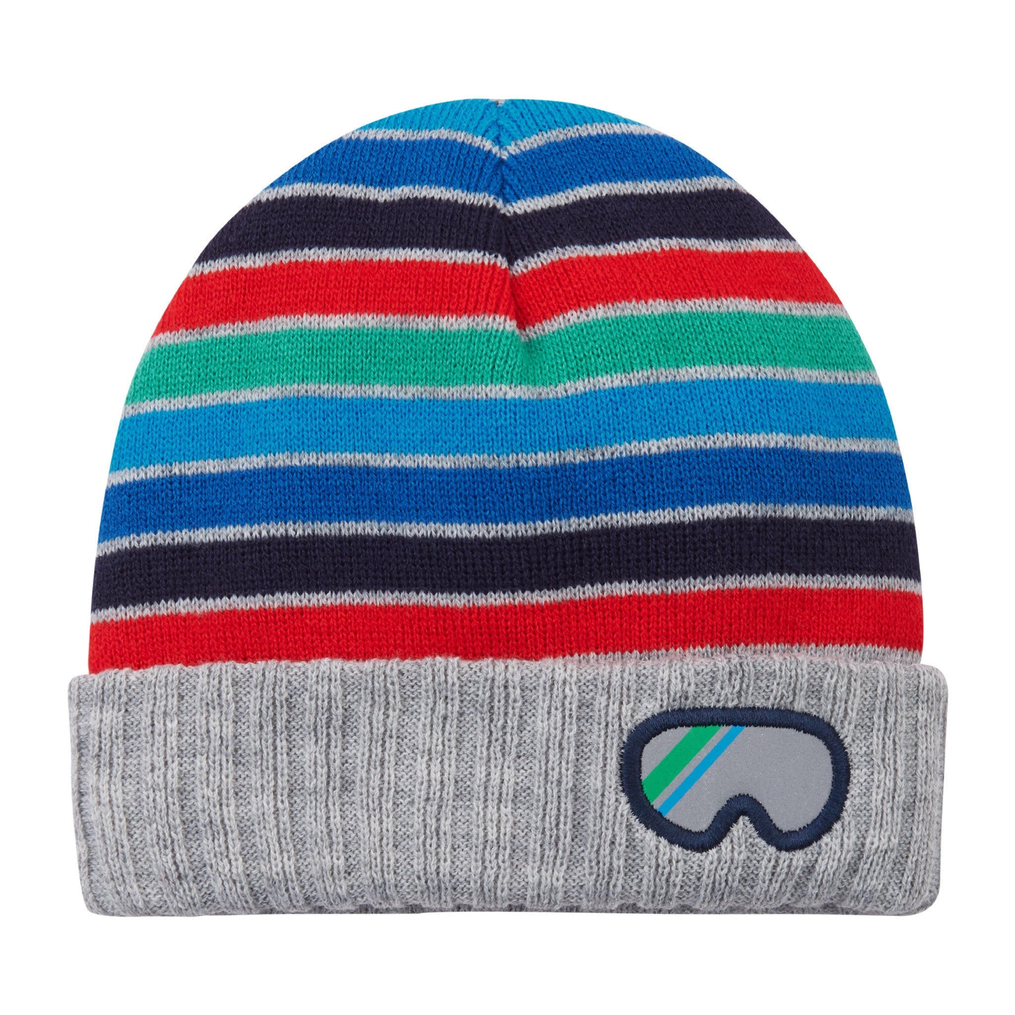 Multi Stripe Winter Hat & Glove Set