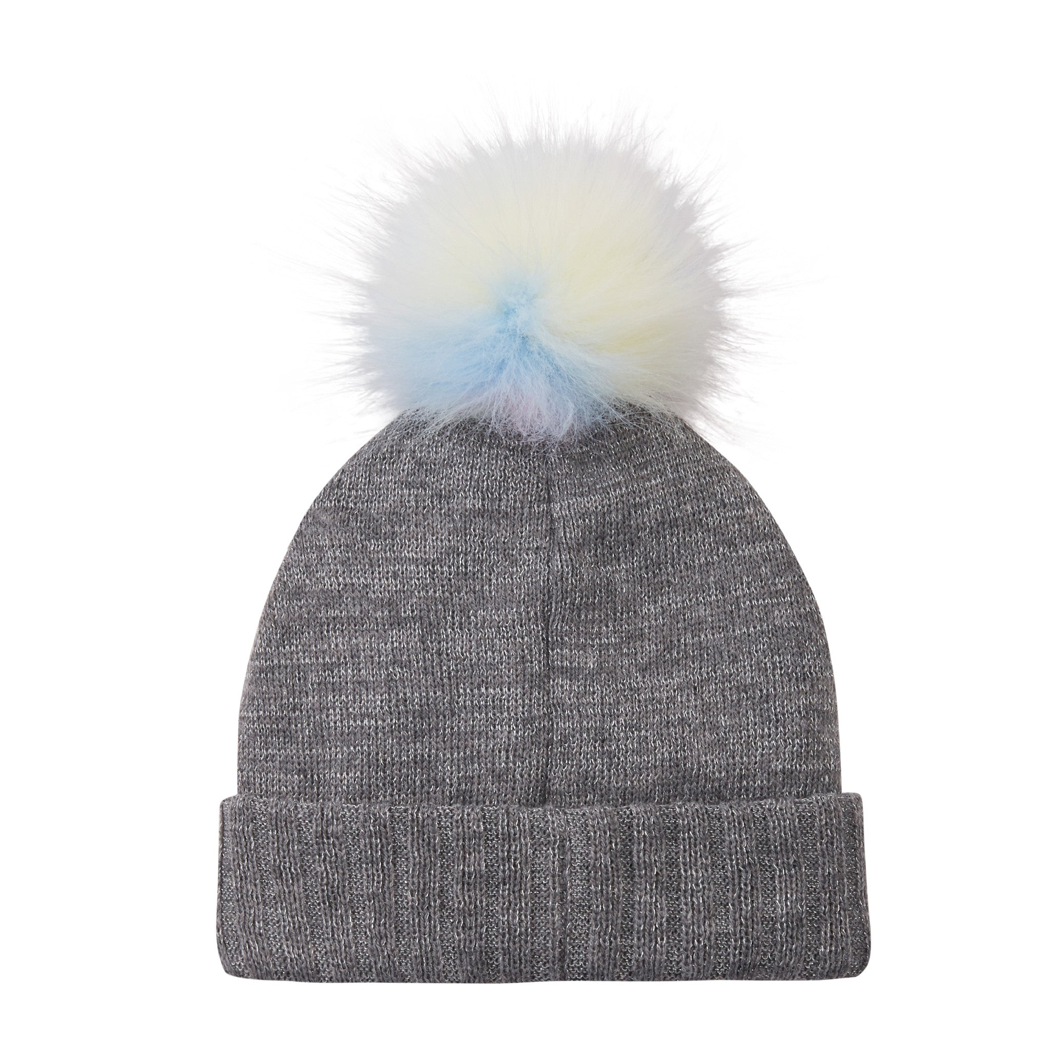 Grey Rainbow Winter Hat & Glove Set
