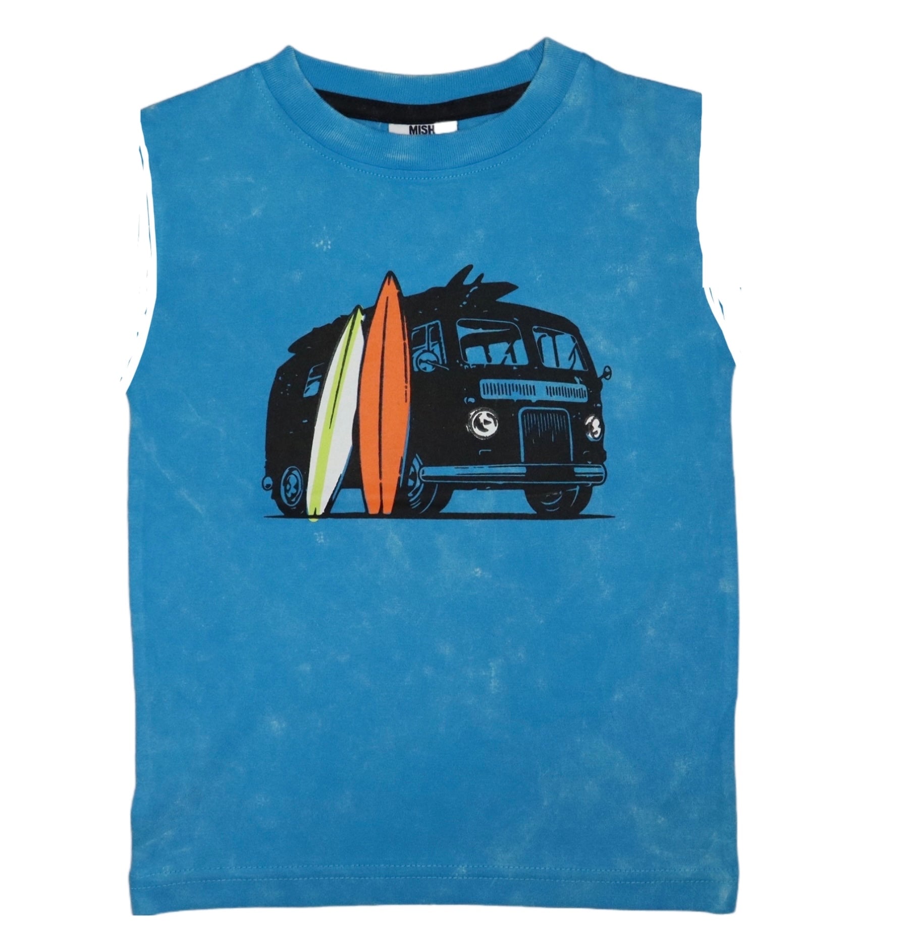 Kids Muscle Tee - Surfer Van