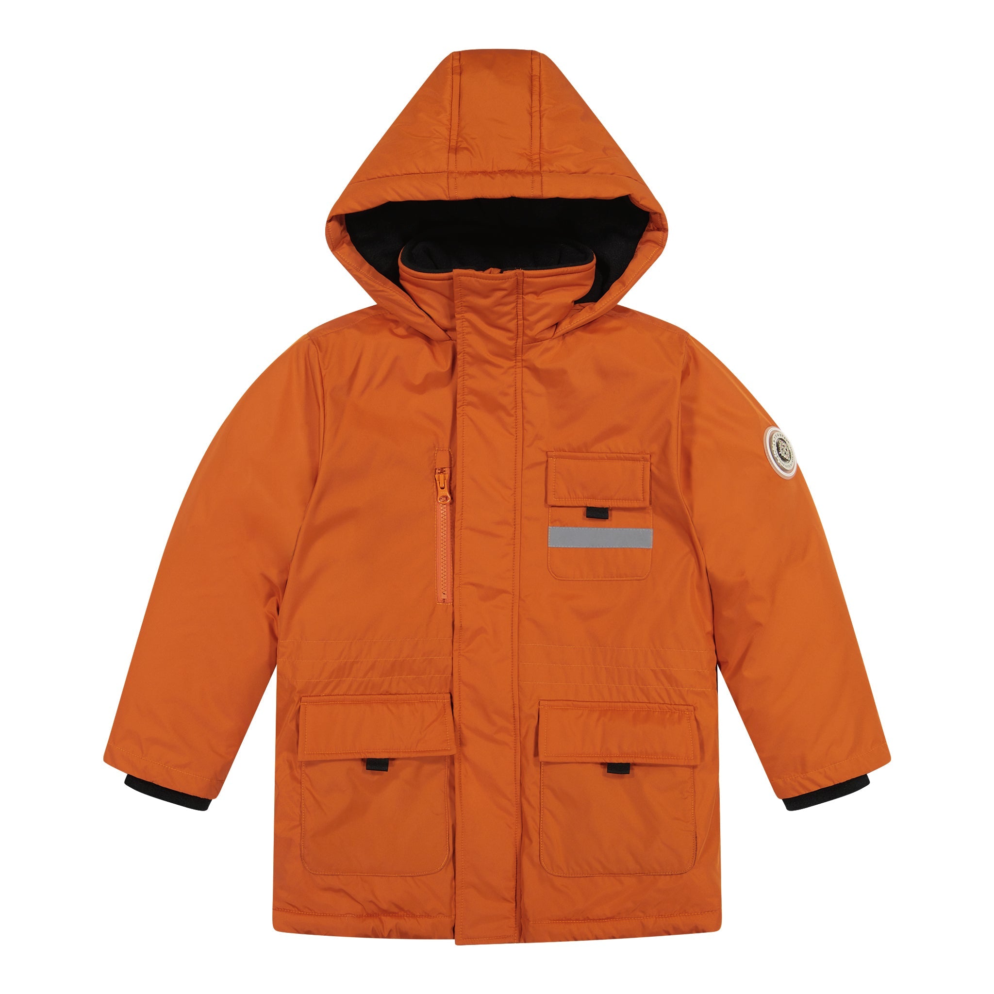 Water Resistant Winter Parka  | Orange