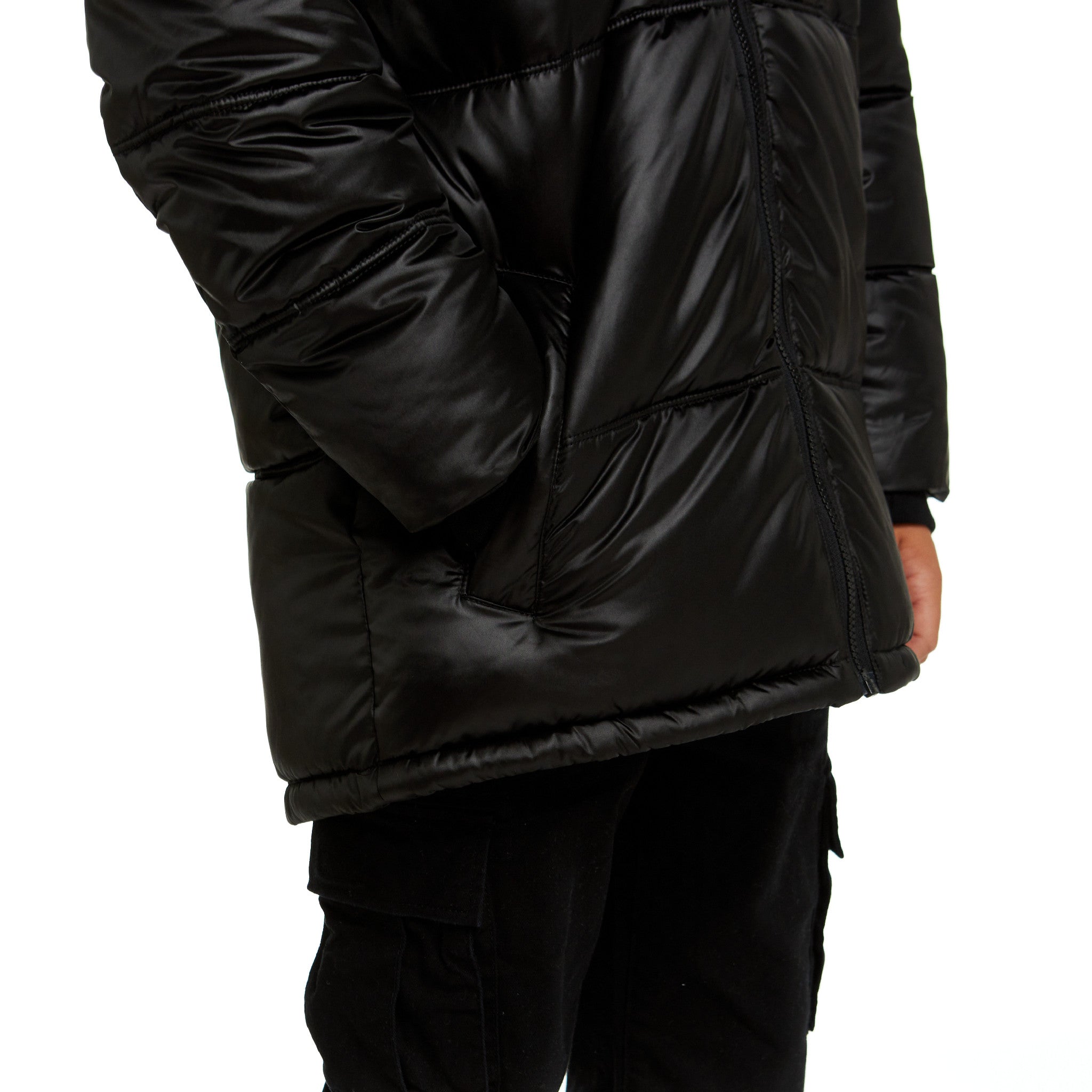 Spaceone X Andy & Evan® | Galactic Puffer Jacket | Deep Space Black