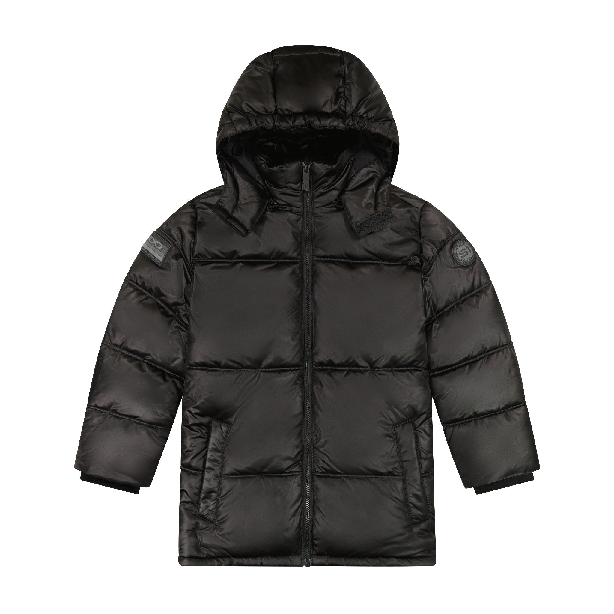 Spaceone X Andy & Evan® | Galactic Puffer Jacket | Deep Space Black