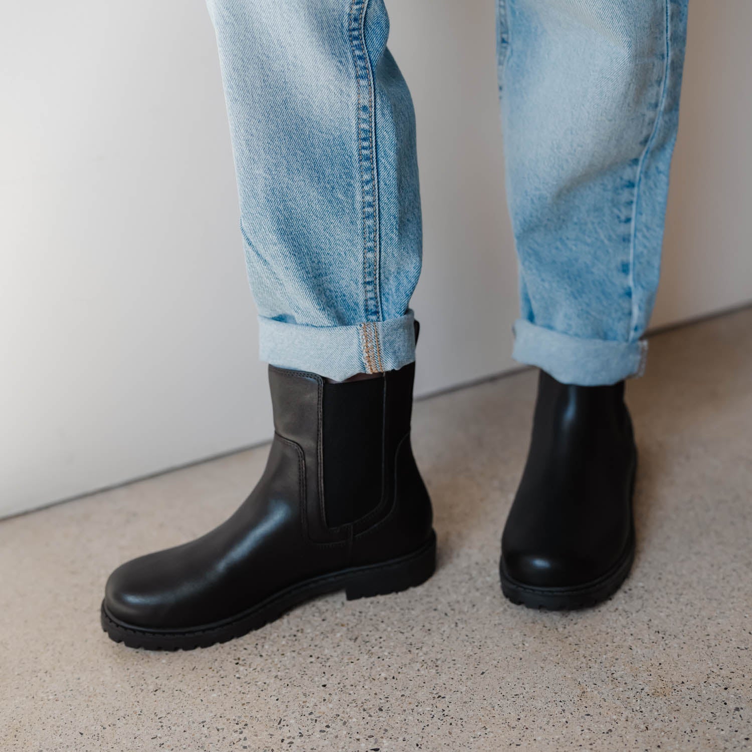 Miss Chelsea Boot In Black - Kids