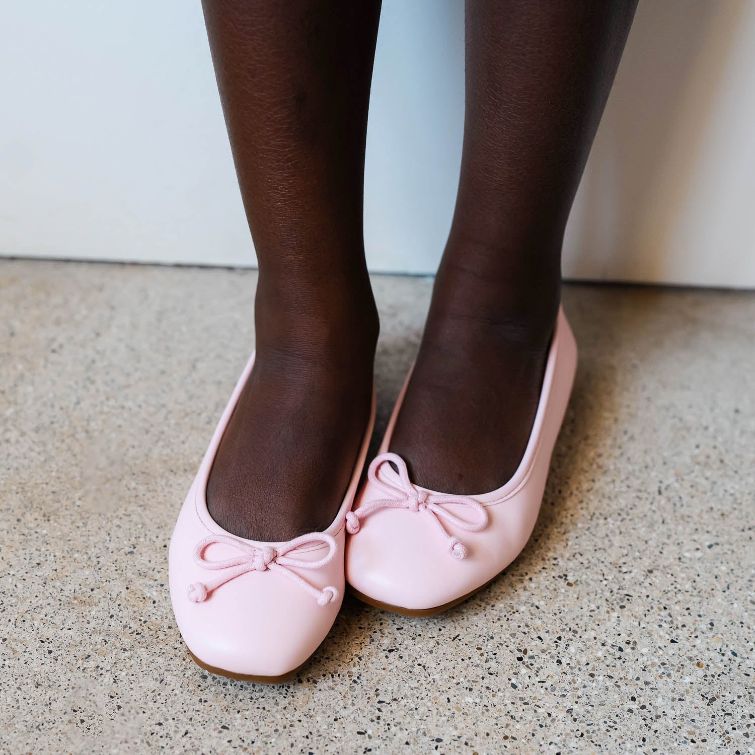 Miss Sadie Ballet Flat In Pink - Kids