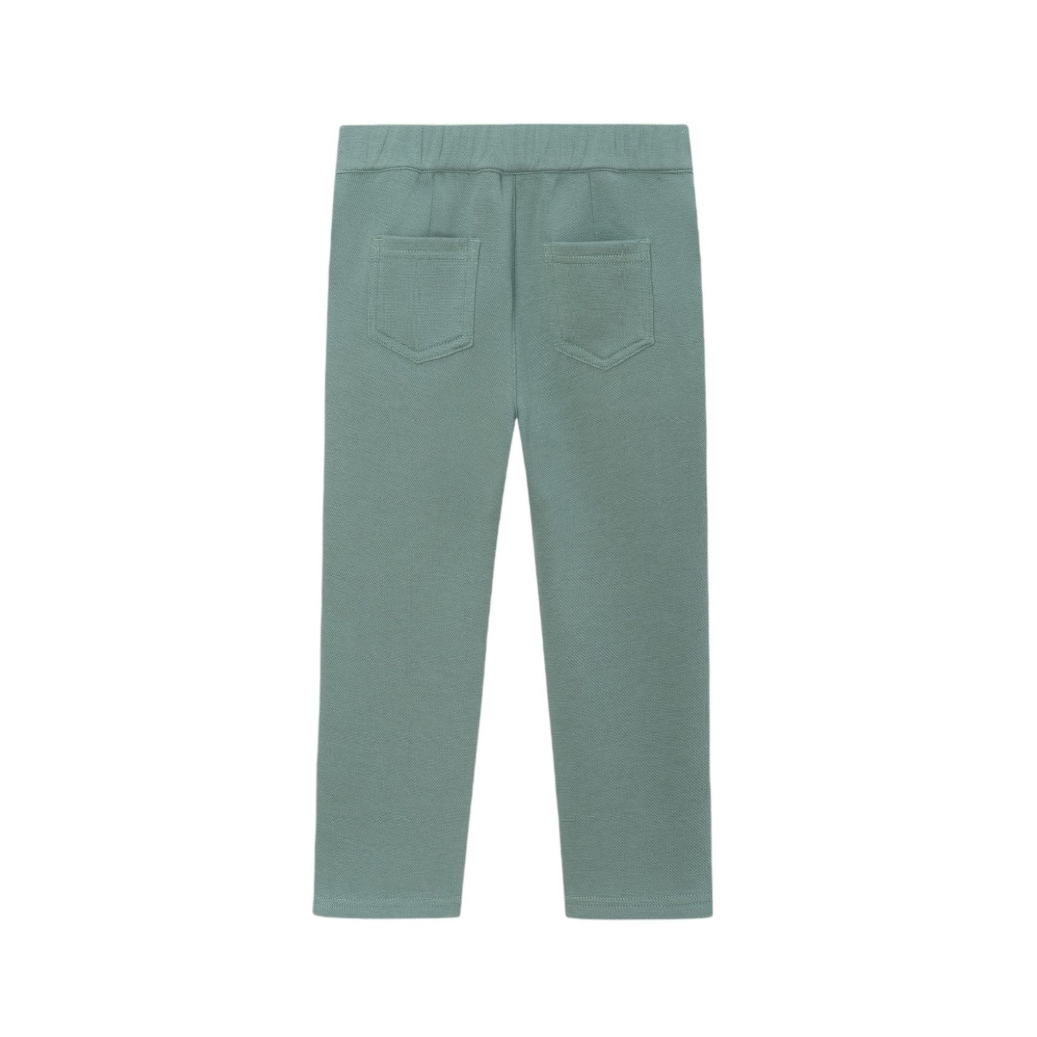 Kids Pique Pant | Green