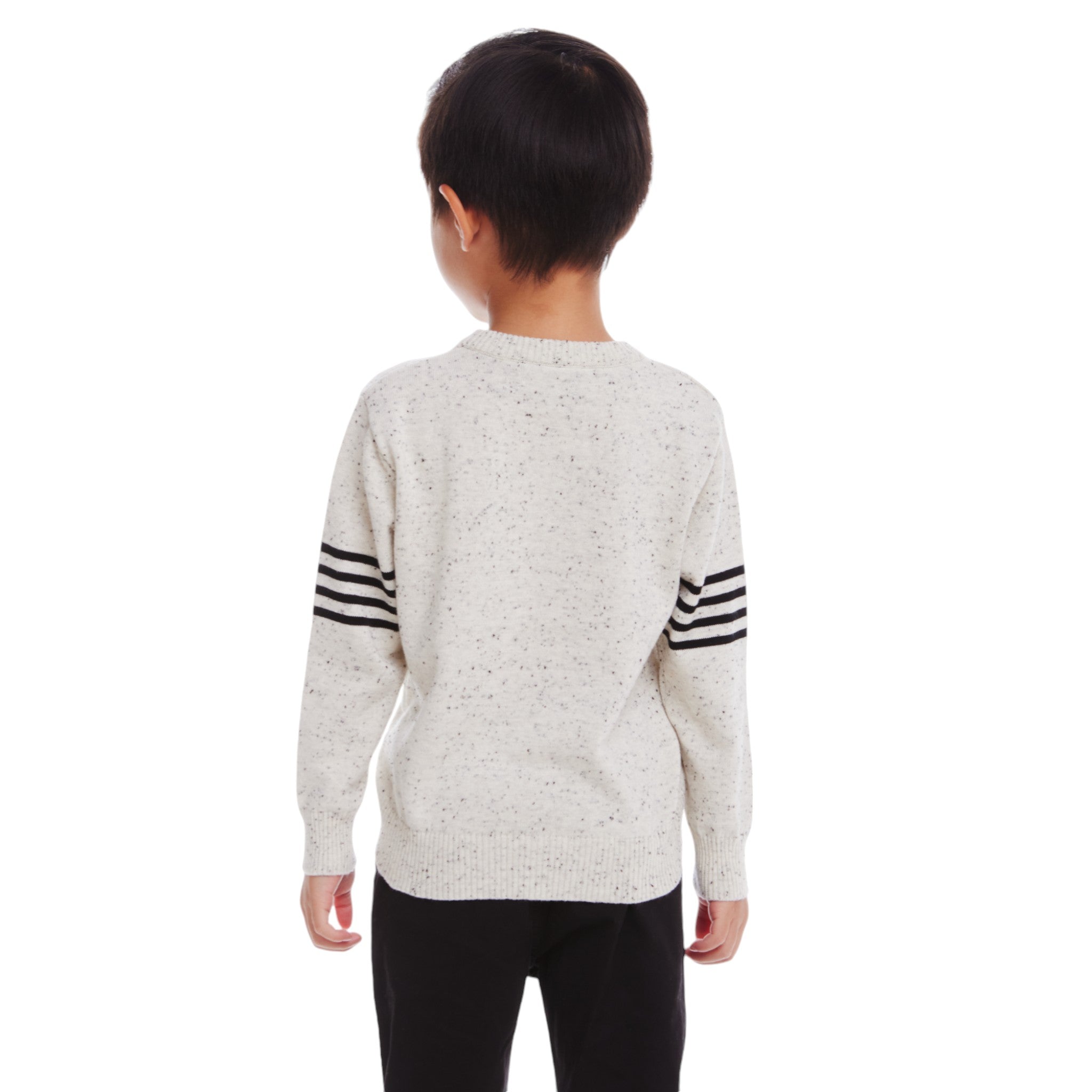 Kids Graphic Sweater | Oatmeal Racecar