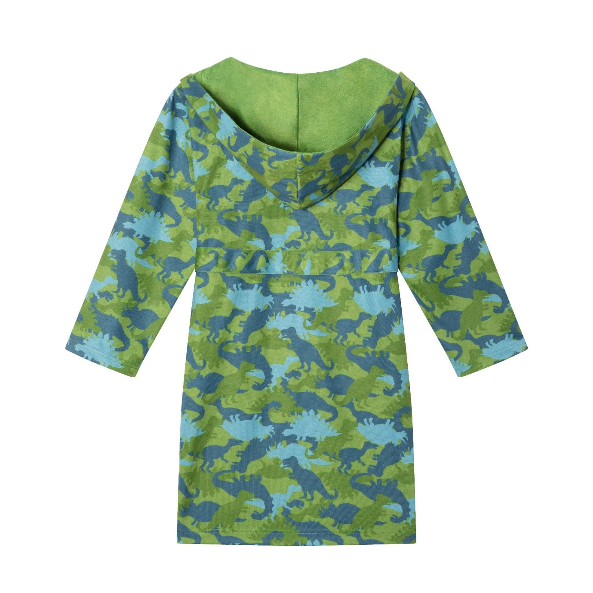 Kids (3-12) Lounging Robe | Dinosaur Camo